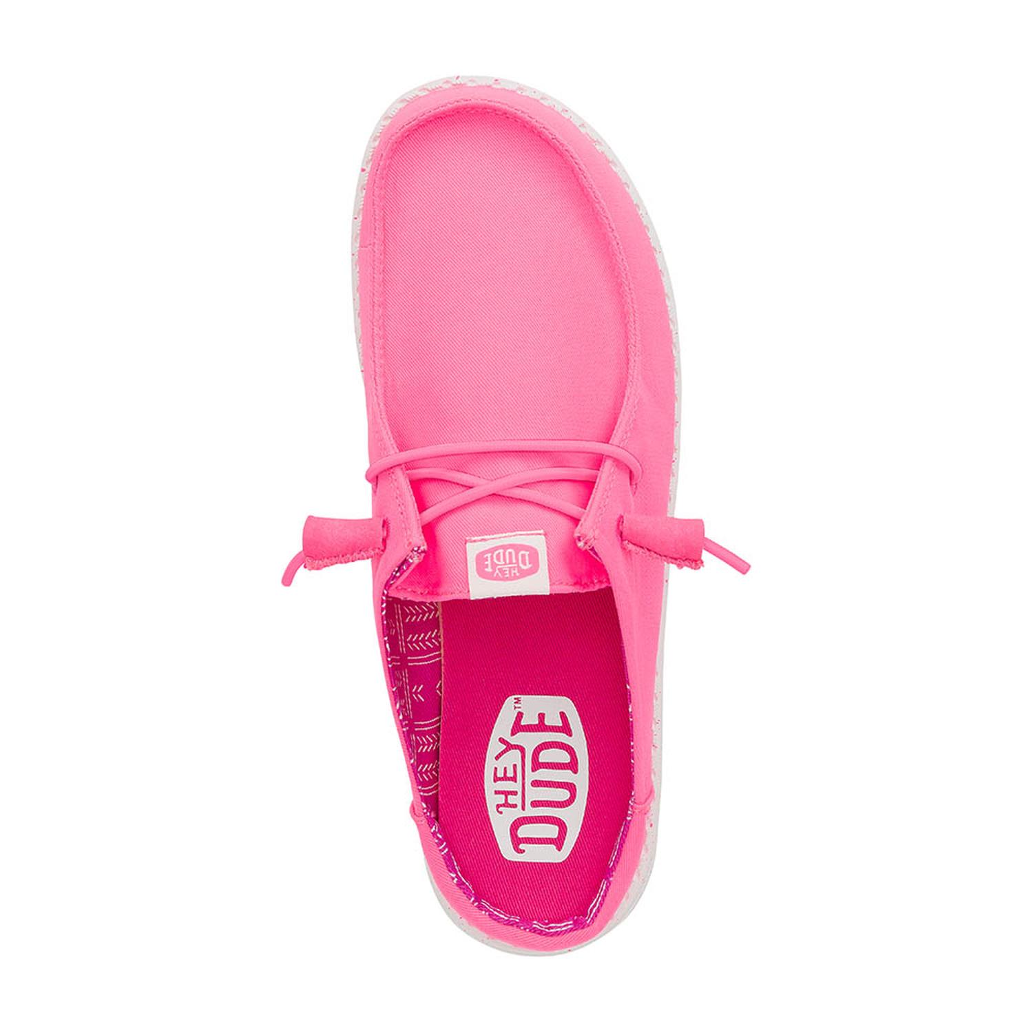 MOCASINES HEY DUDE WENDY SLIP STRETCH CANVAS MUJER - 6