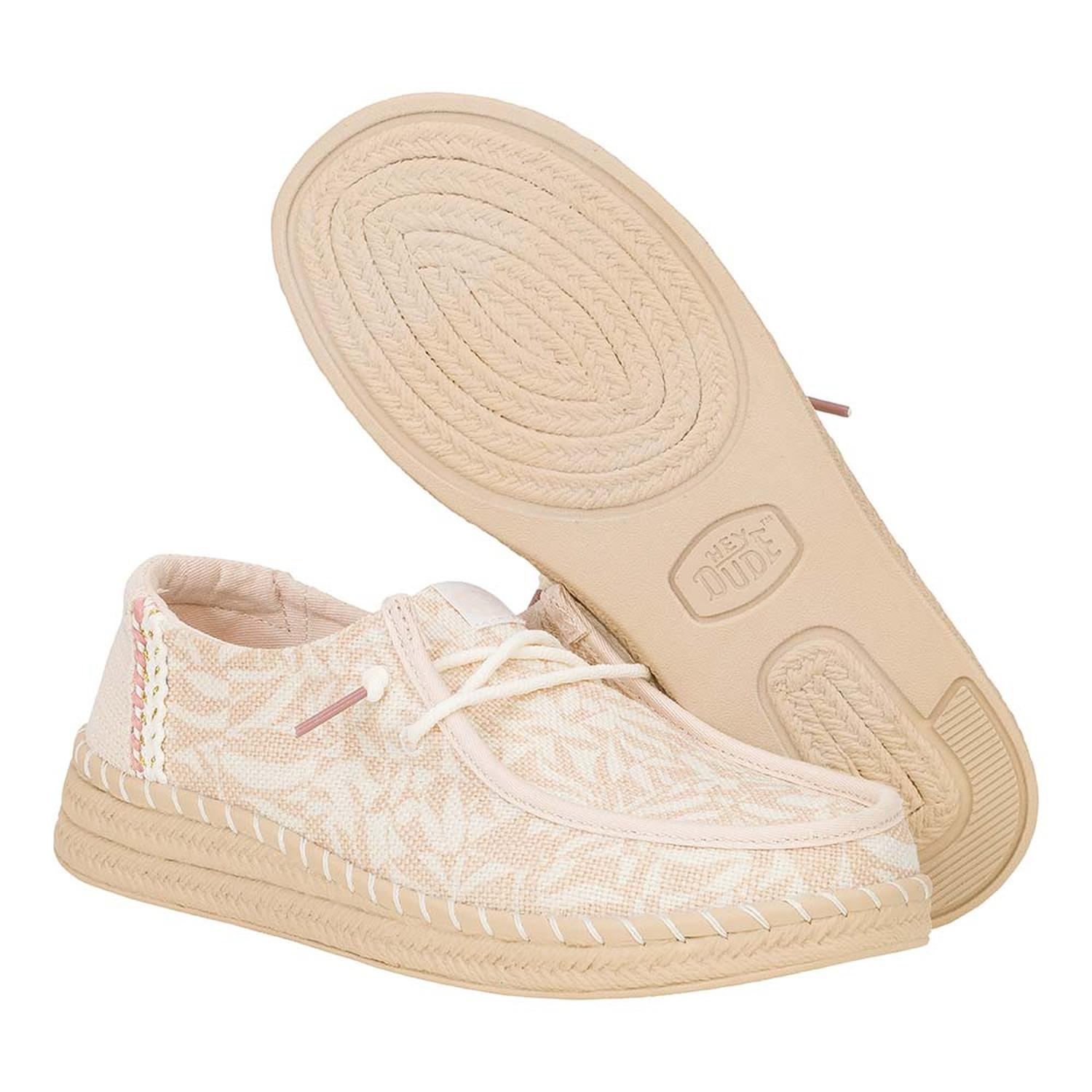 MOCASINES HEY DUDE WENDY ESPADRILLE RETRO PALM MUJER - 3
