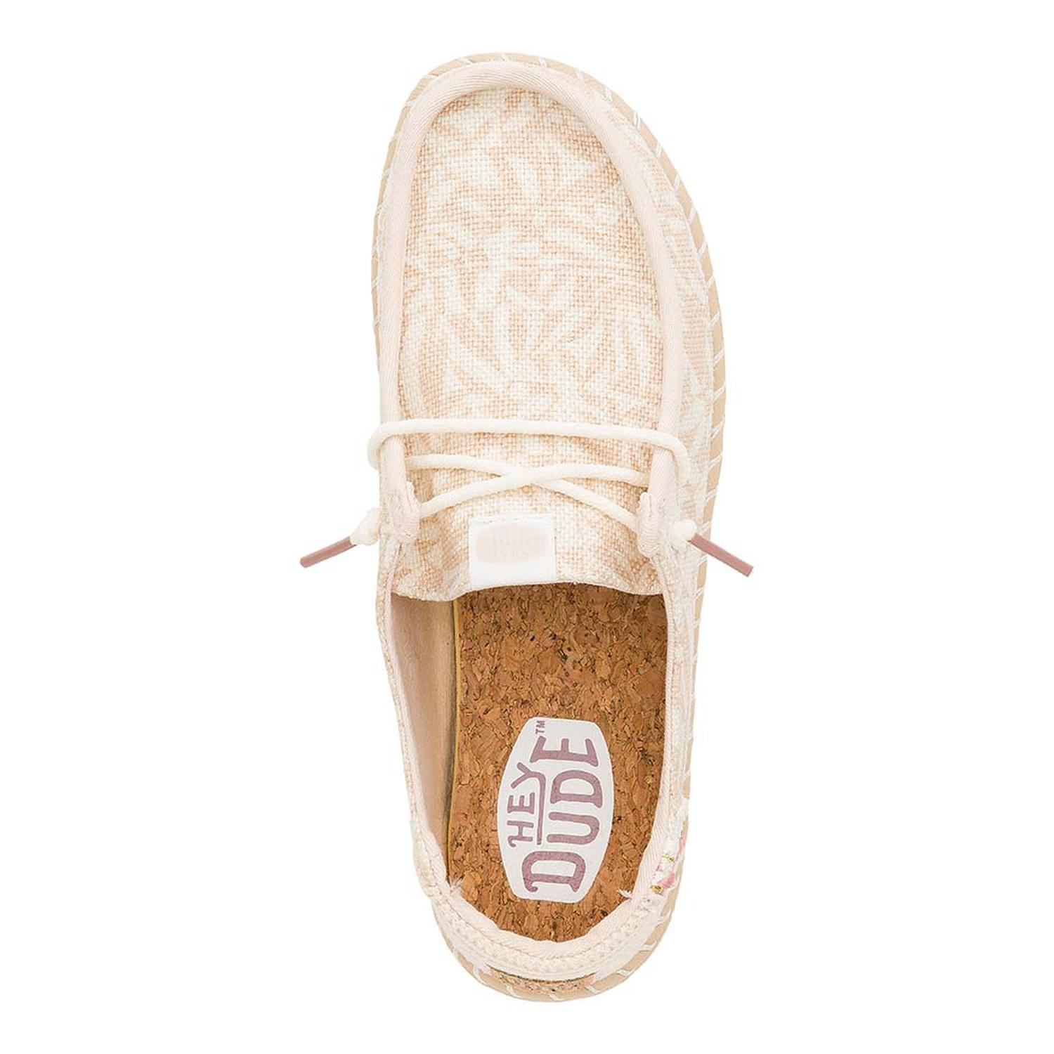 MOCASINES HEY DUDE WENDY ESPADRILLE RETRO PALM MUJER - 4
