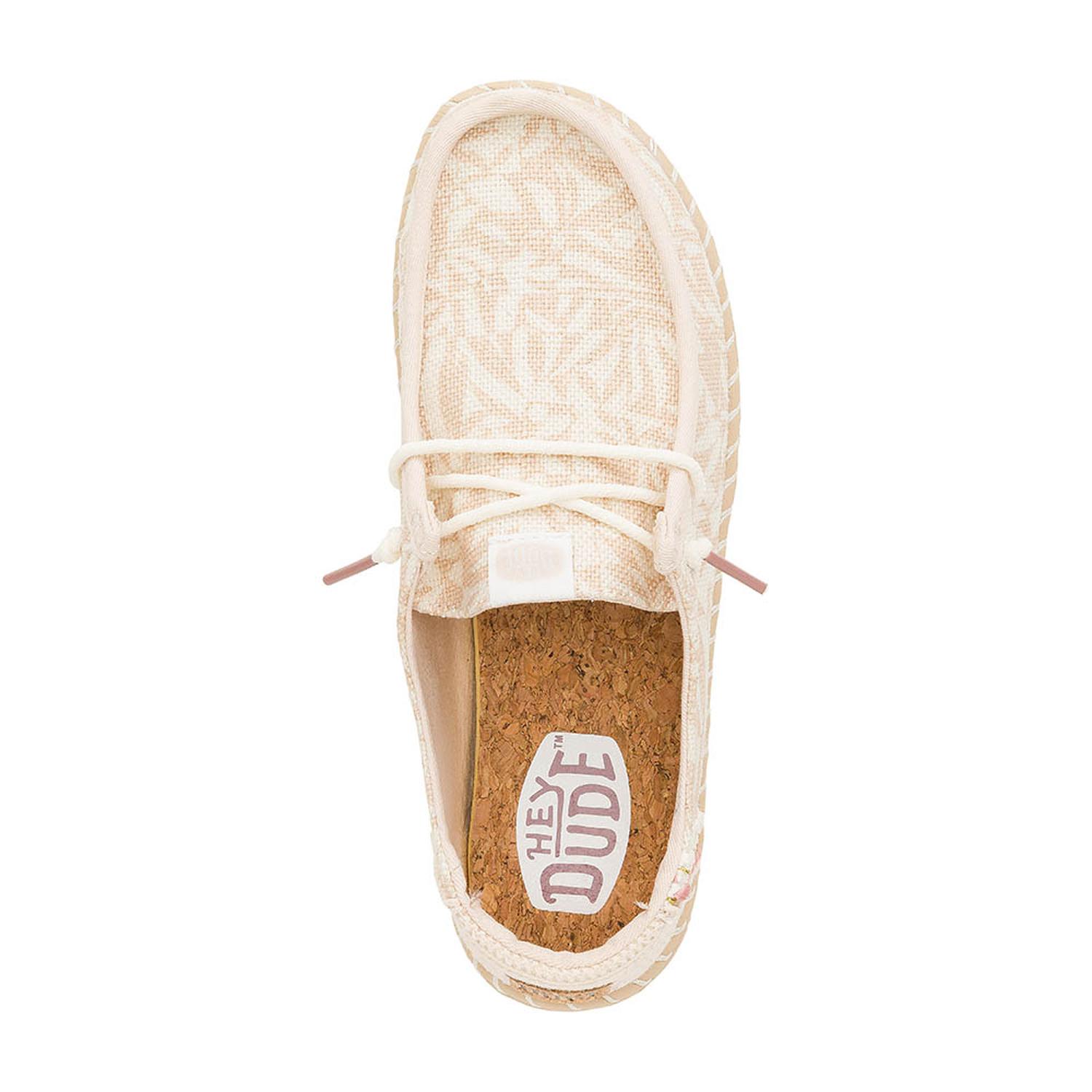 MOCASINES HEY DUDE WENDY ESPADRILLE RETRO PALM MUJER - 6
