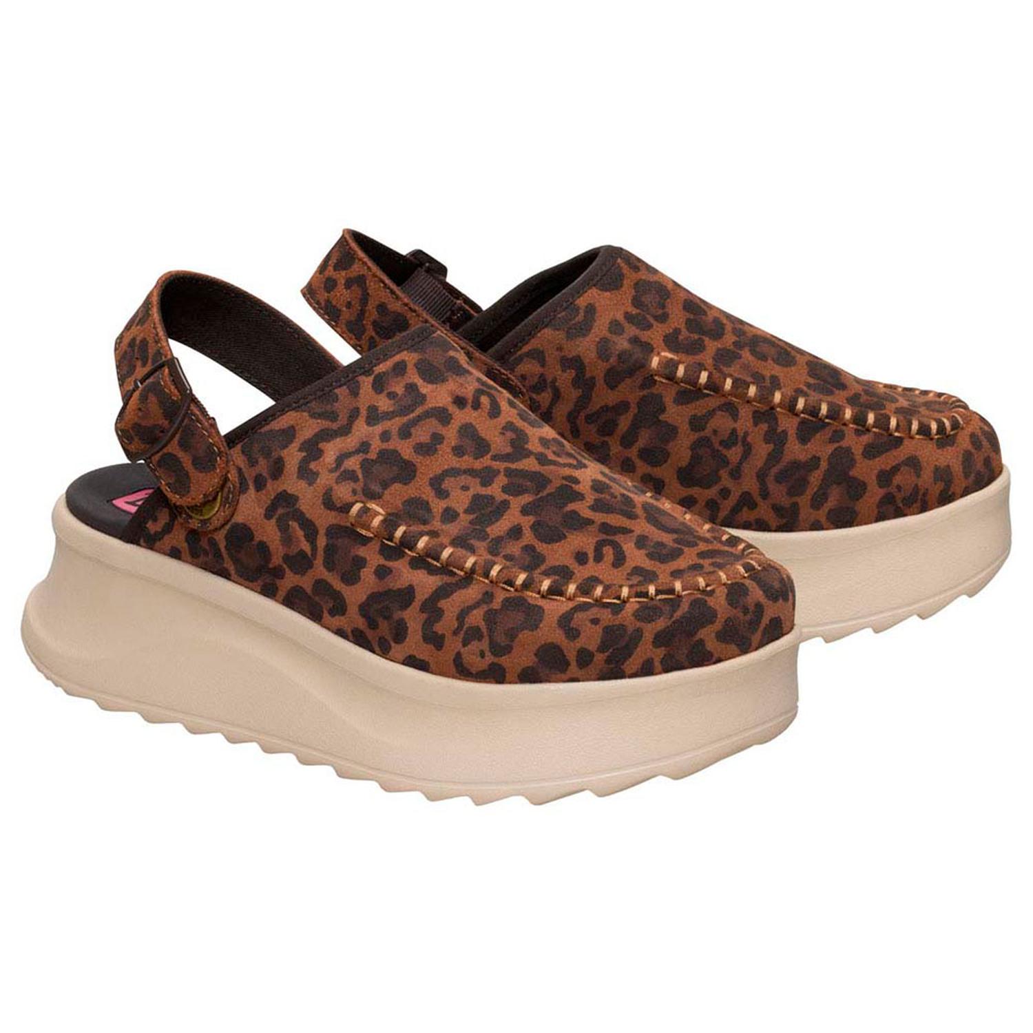 MOCASINES HEY DUDE DELRAY CLOG SUEDE MUJER - 2