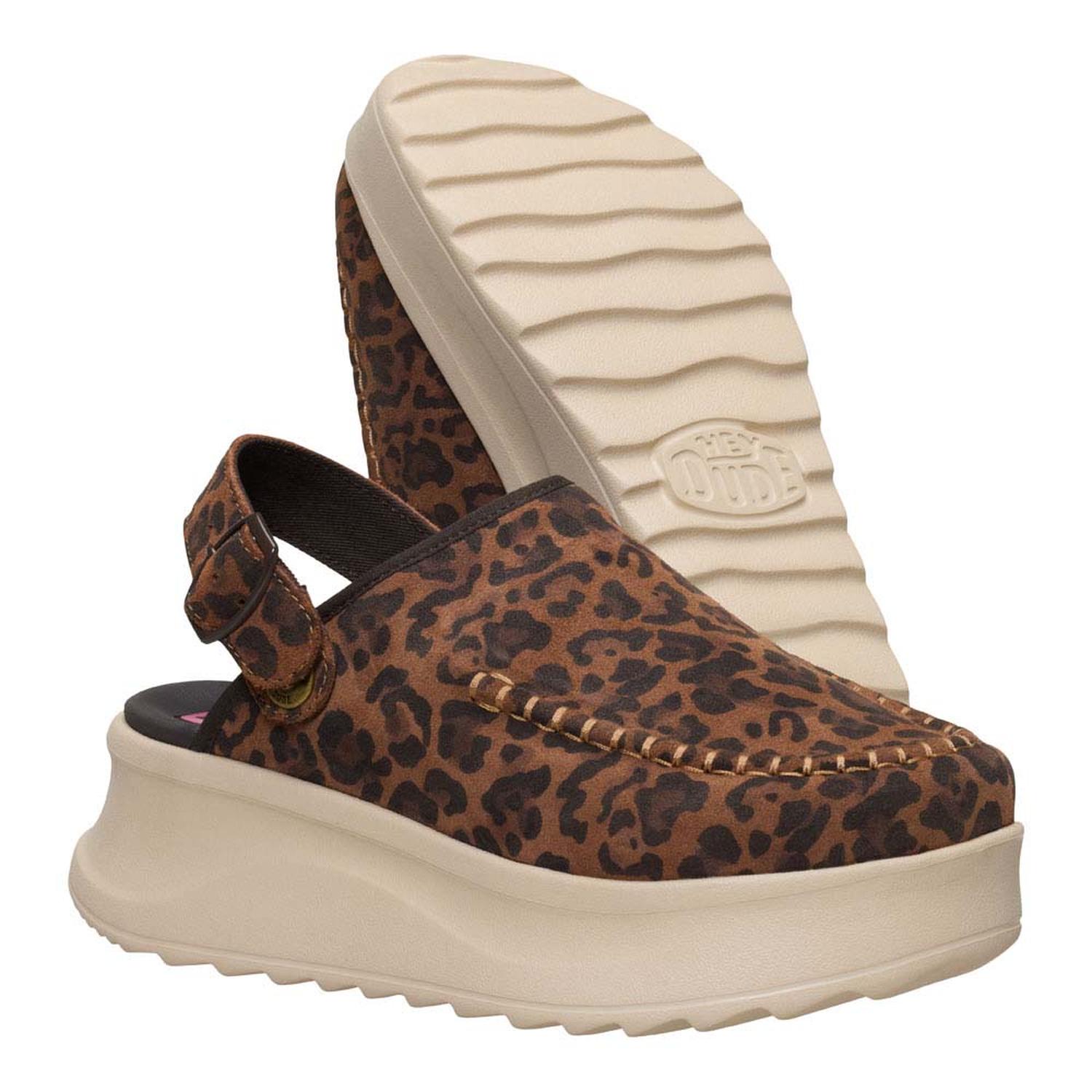 MOCASINES HEY DUDE DELRAY CLOG SUEDE MUJER - 3