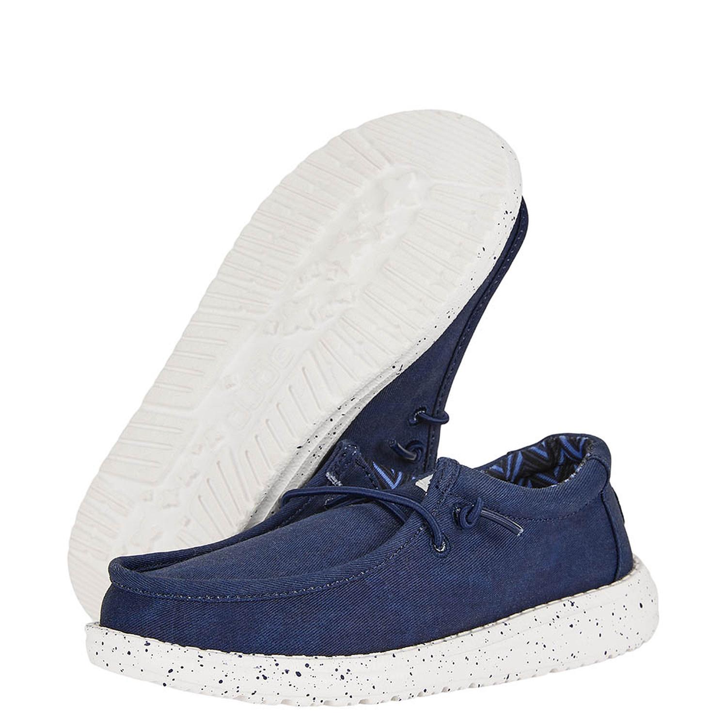 MOCASINES HEY DUDE WALLY Y STRETCH CANVAS NIÑOS - 2
