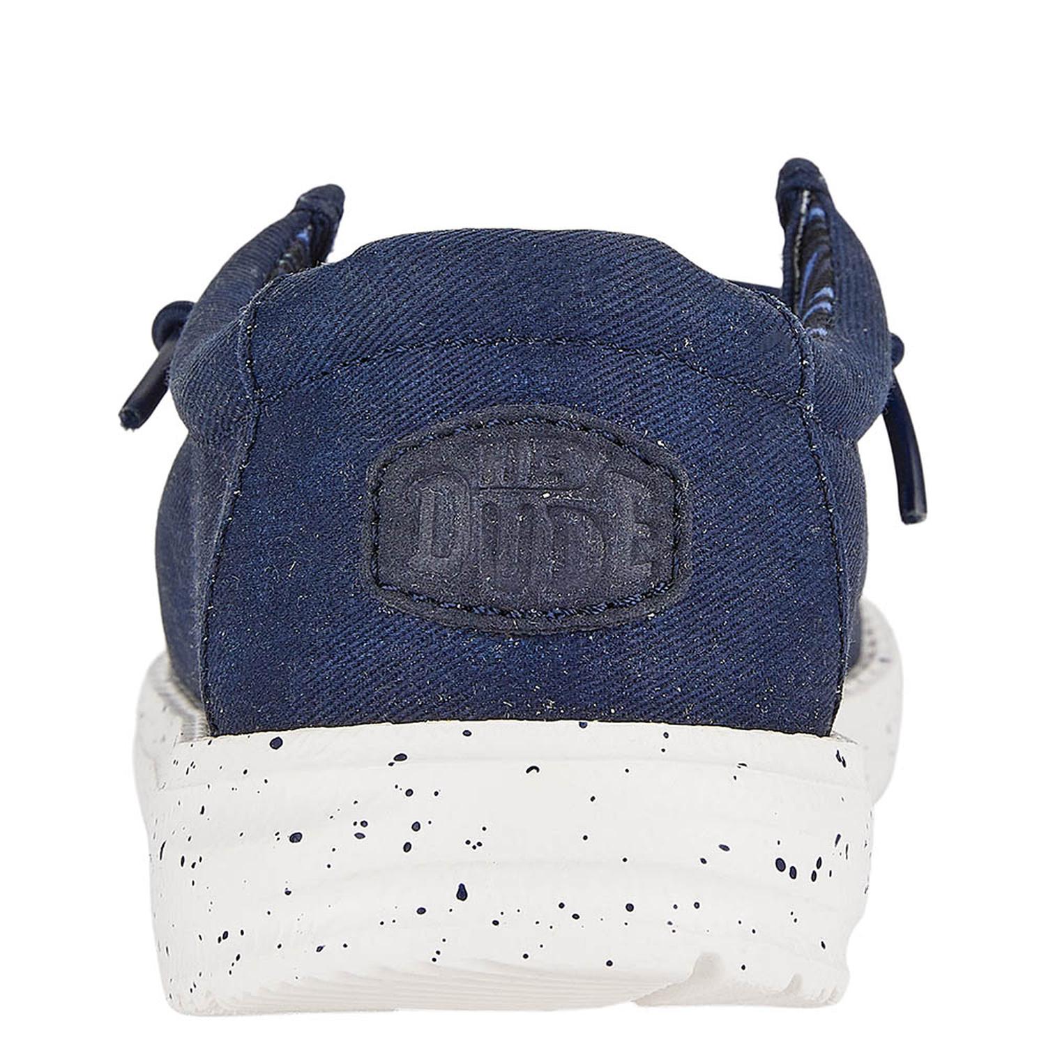 MOCASINES HEY DUDE WALLY Y STRETCH CANVAS NIÑOS - 3