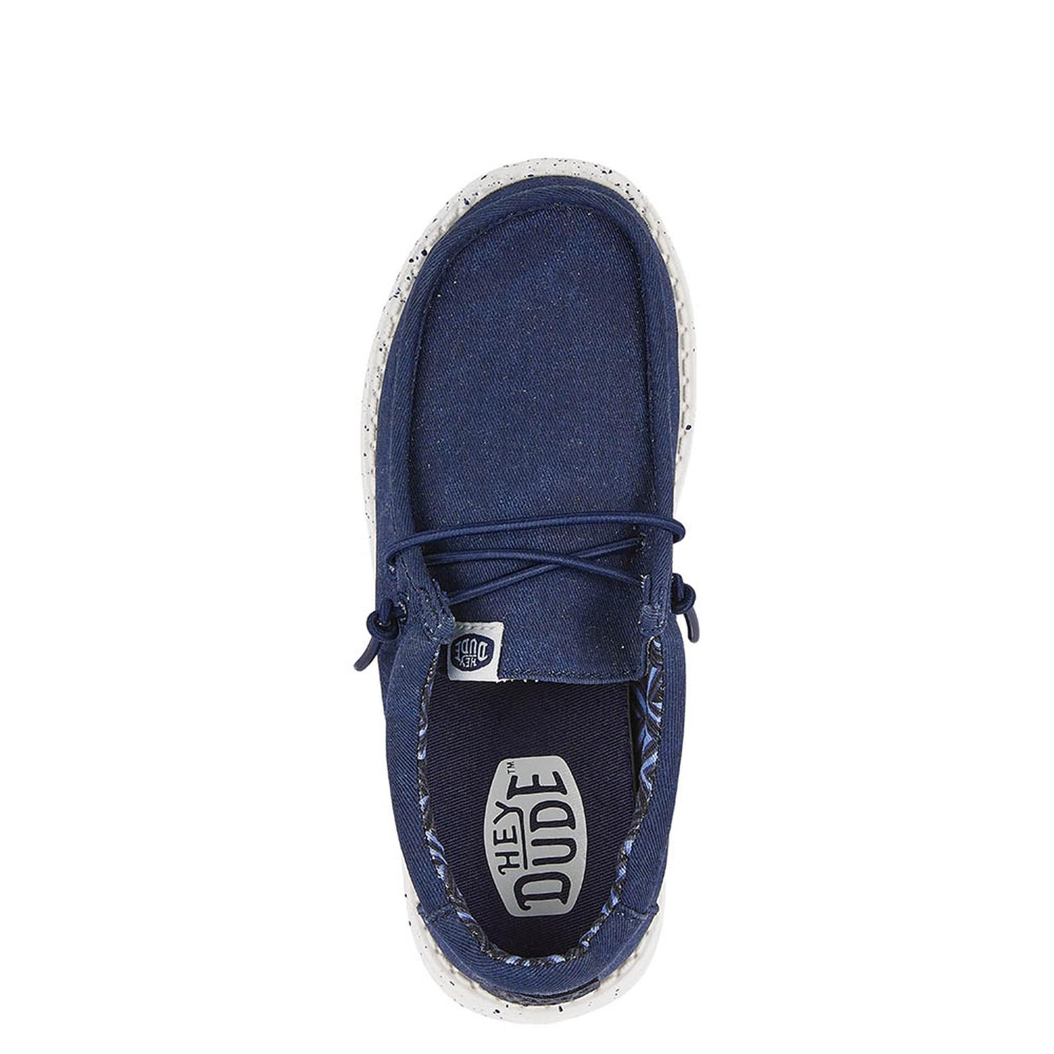 MOCASINES HEY DUDE WALLY Y STRETCH CANVAS NIÑOS - 6