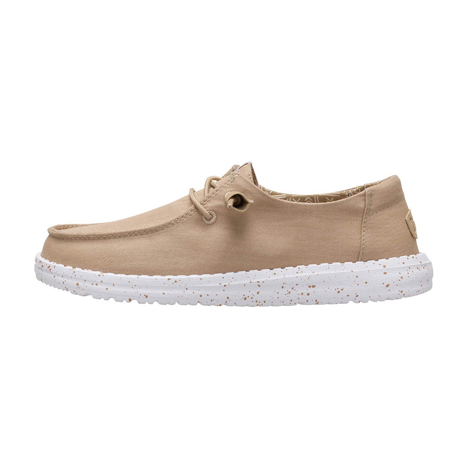 MOCASINES HEY DUDE WENDY STRETCH CANVAS MUJER - 1