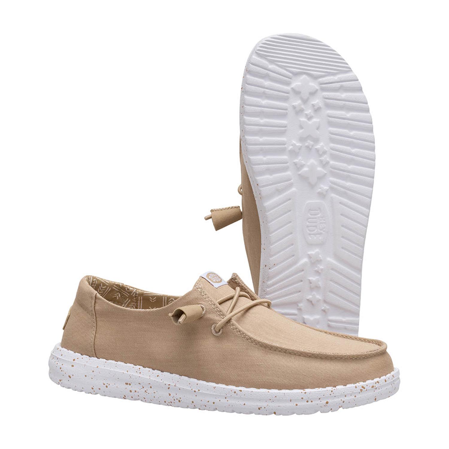 MOCASINES HEY DUDE WENDY STRETCH CANVAS MUJER - 3