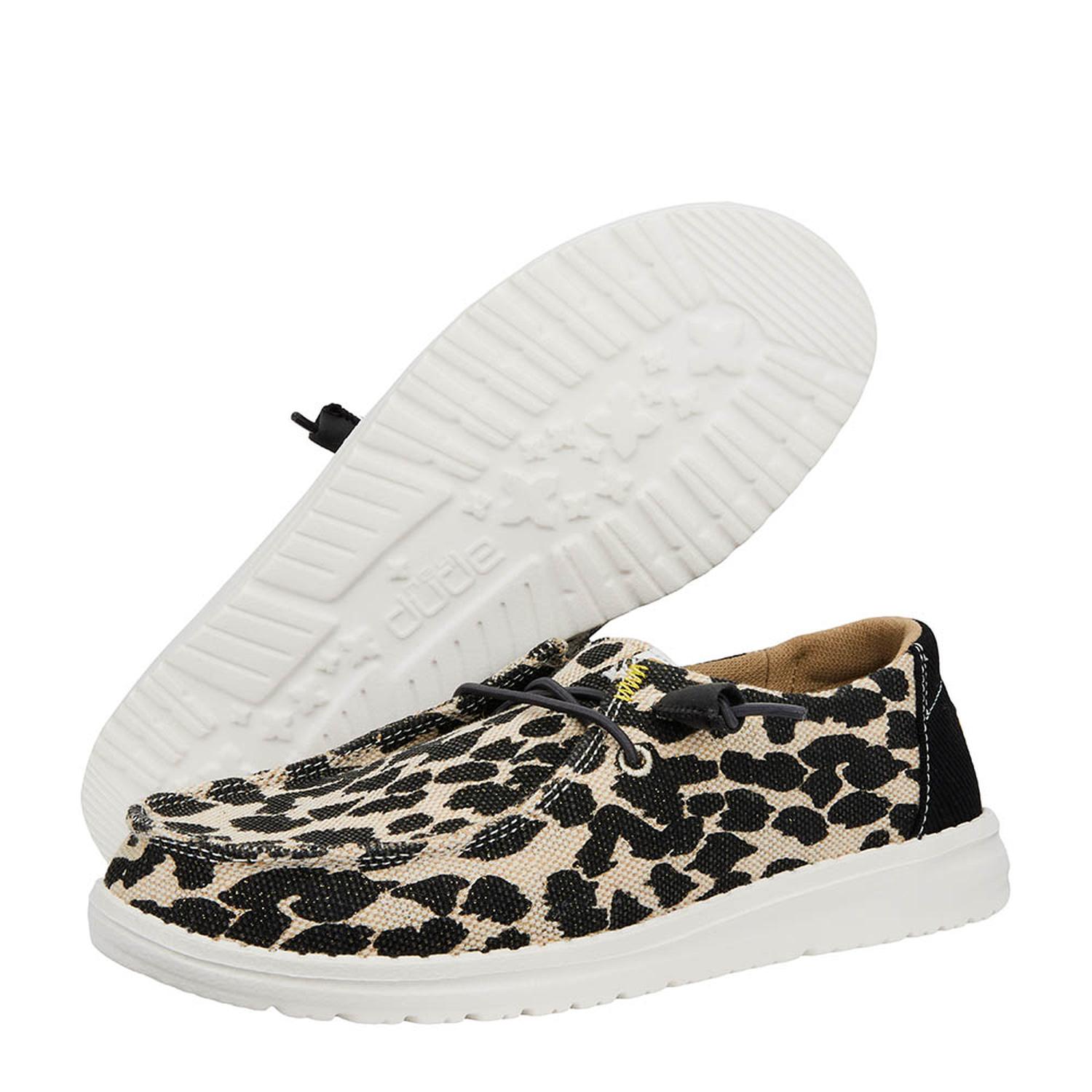 MOCASINES HEY DUDE WENDY LEOPARD MUJER - 3