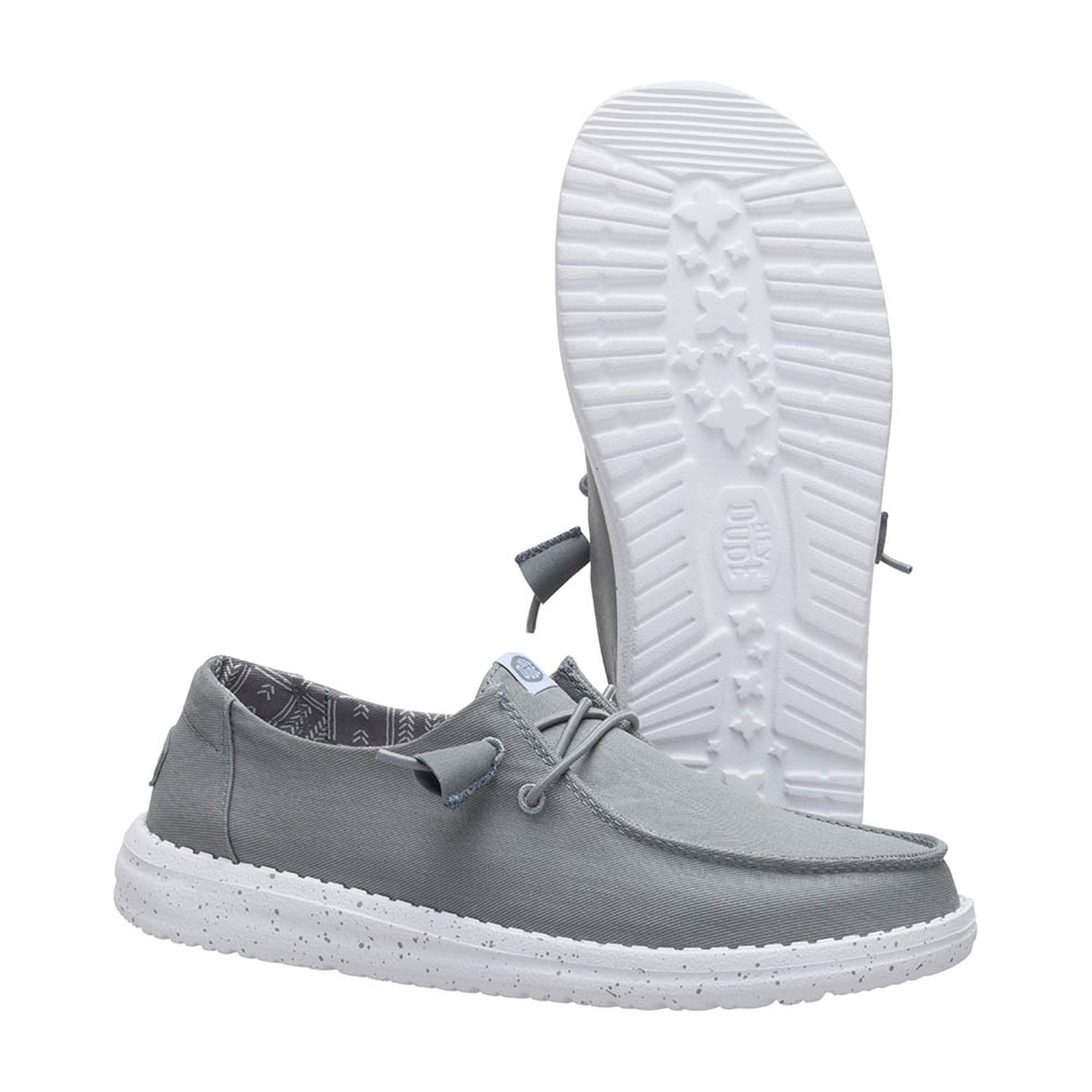 MOCASINES HEY DUDE WENDY STRETCH CANVAS MUJER - 3