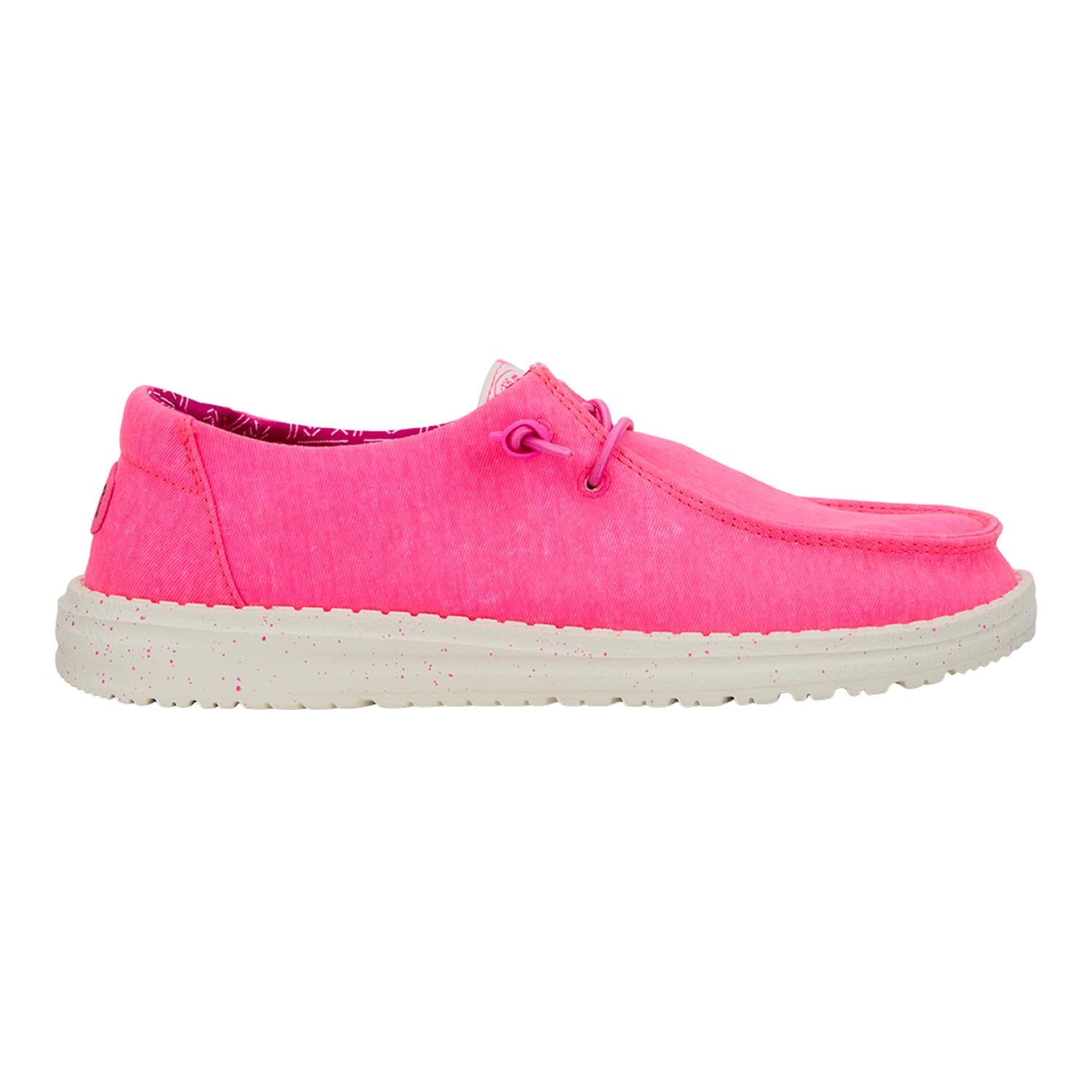 MOCASINES HEY DUDE WENDY STRETCH CANVAS MUJER - 1