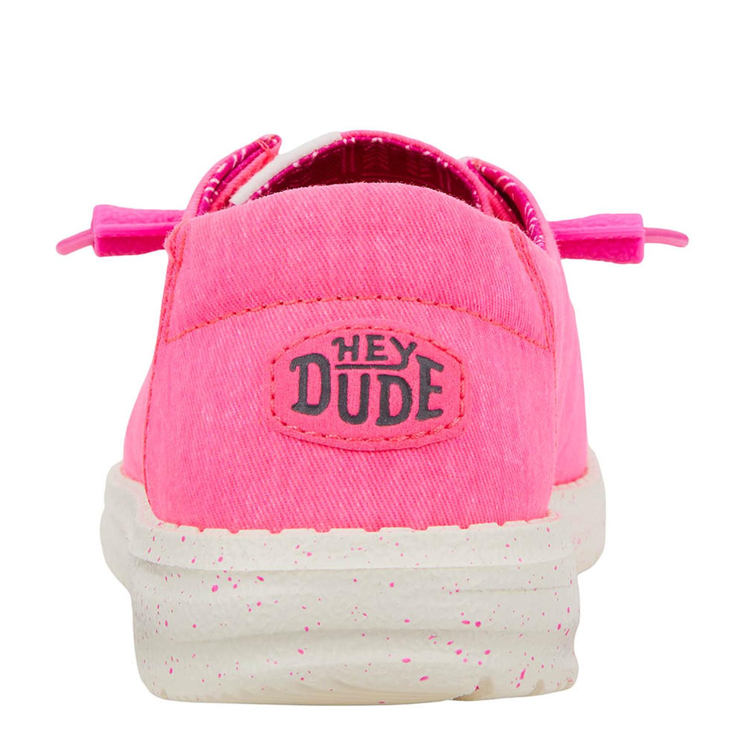 MOCASINES HEY DUDE WENDY STRETCH CANVAS MUJER - 4