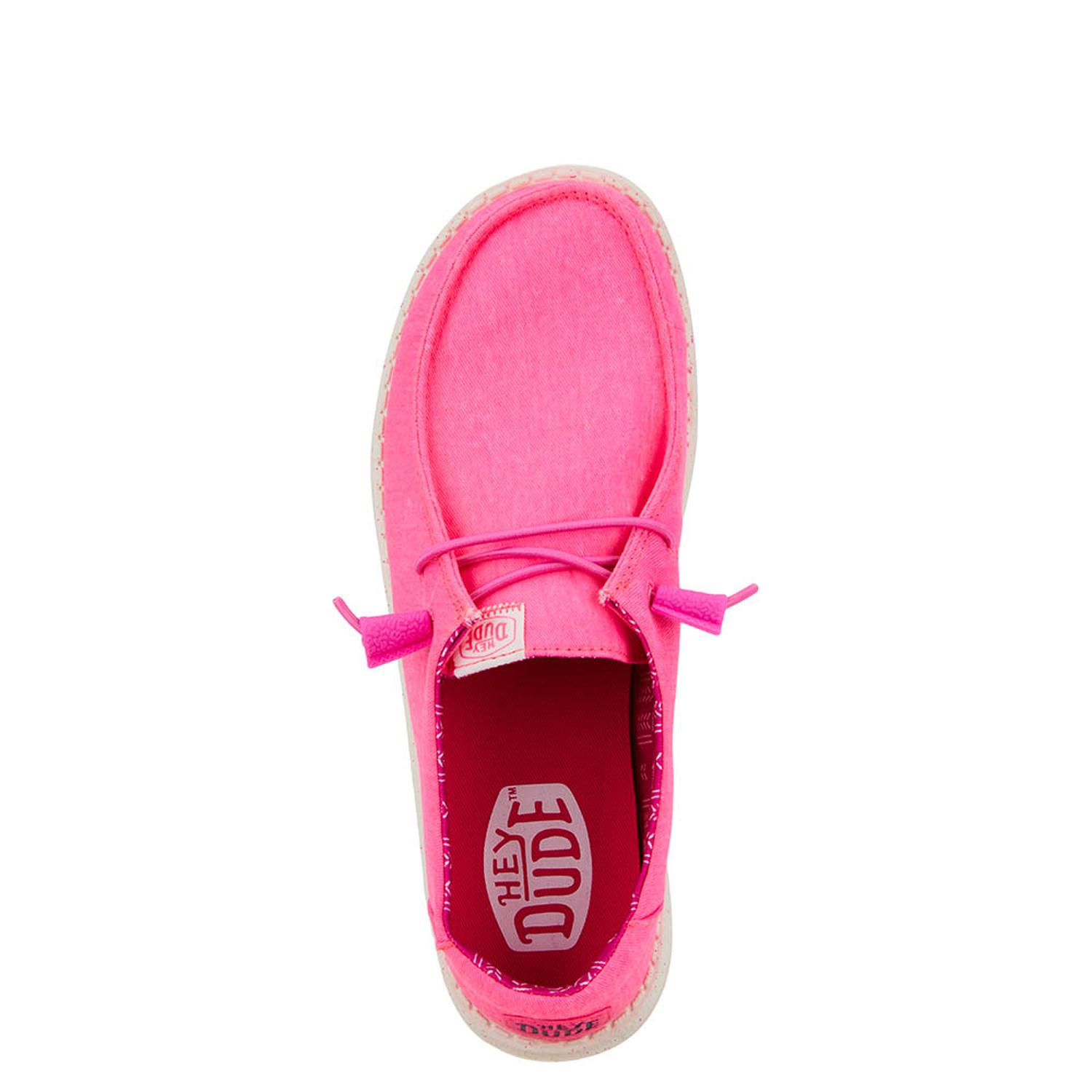 MOCASINES HEY DUDE WENDY STRETCH CANVAS MUJER - 6
