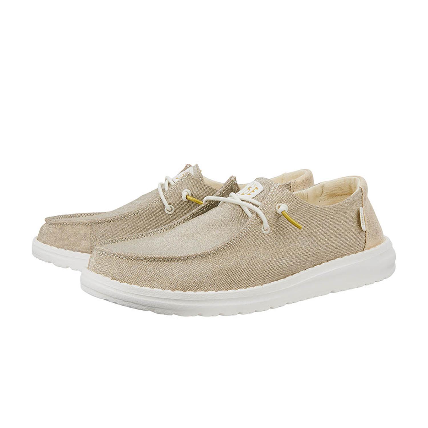 MOCASINES HEY DUDE WENDY METALLIC SPARKLE MUJER - 2
