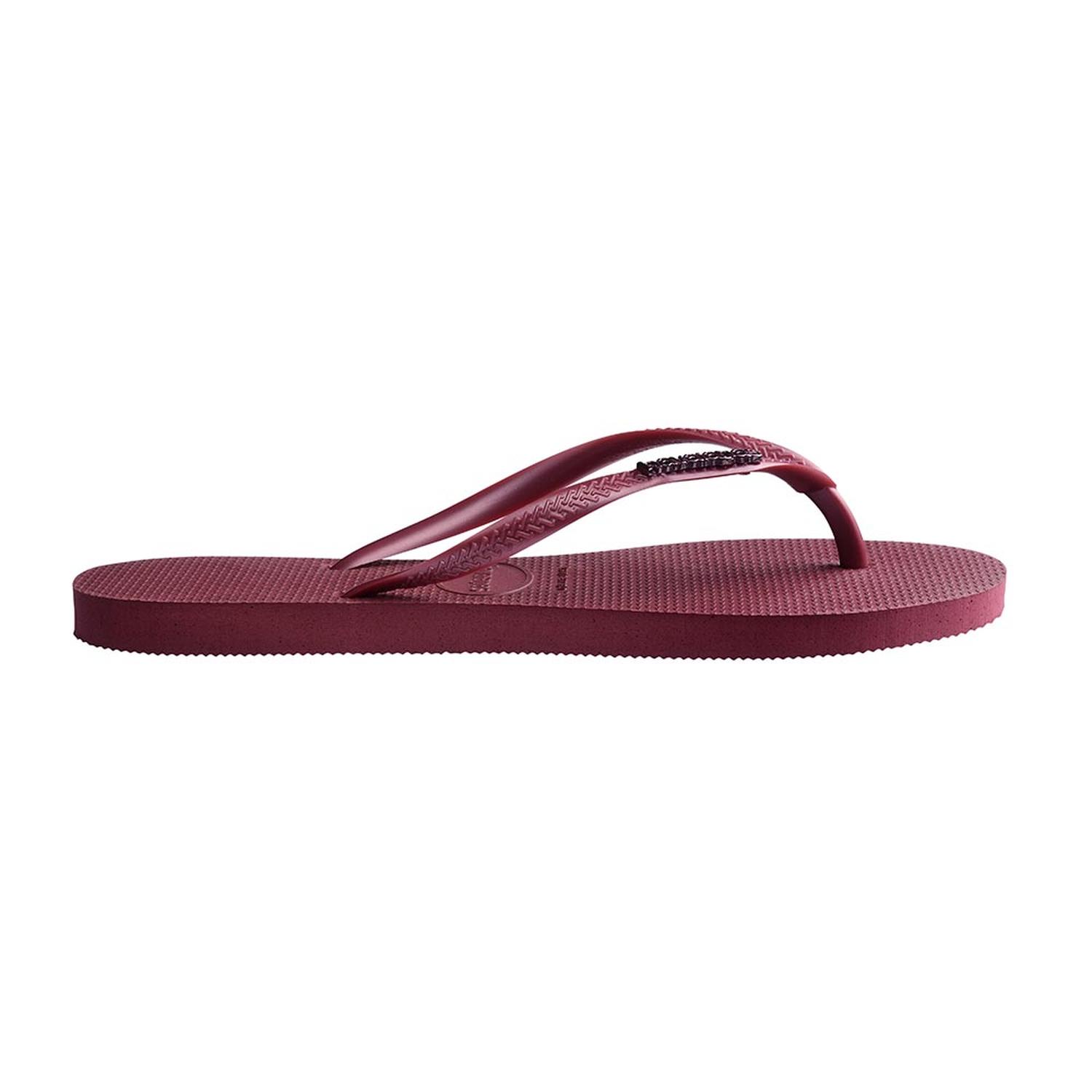 SANDALIAS HAVAIANAS SLIM LOGO METALLIC MUJER - 2