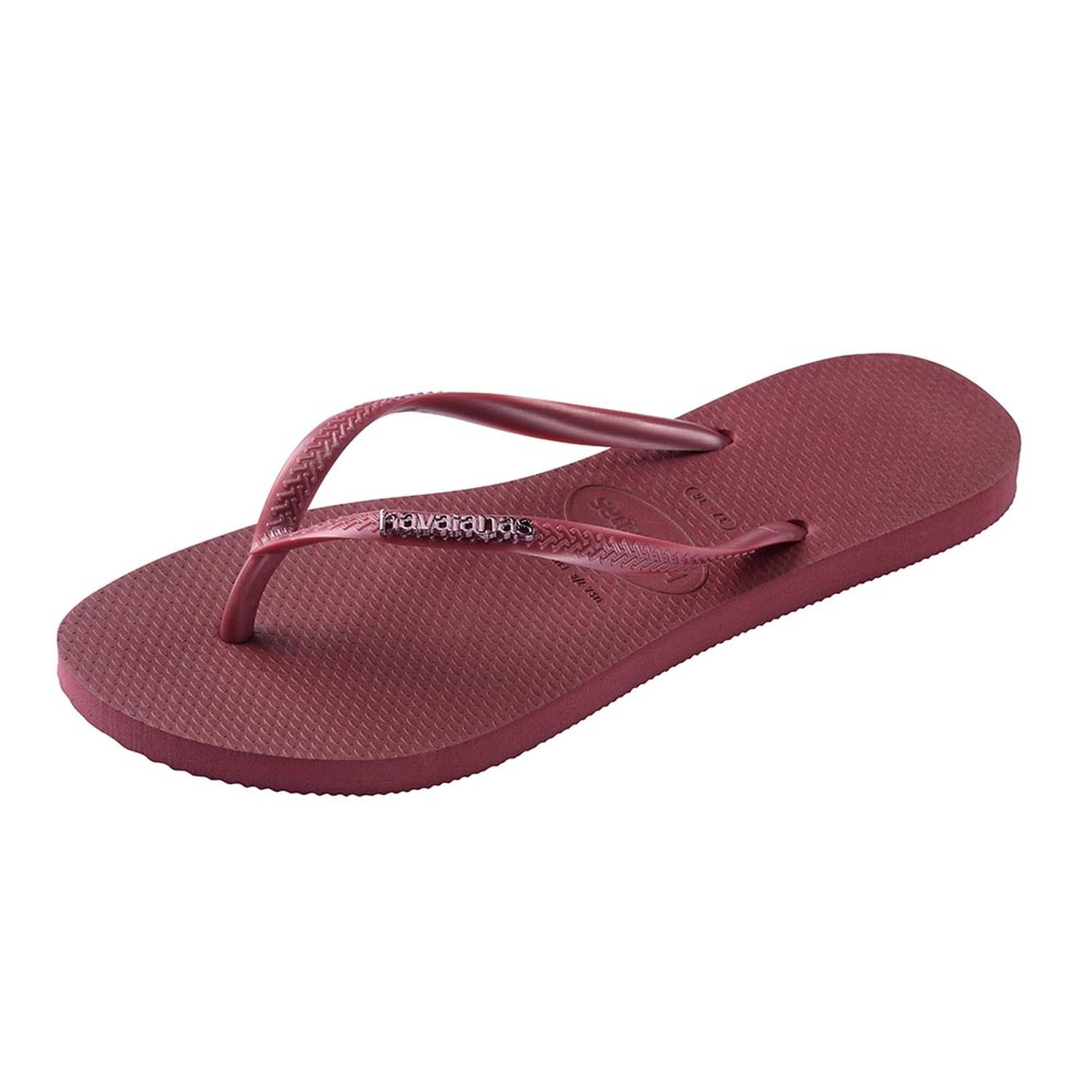 SANDALIAS HAVAIANAS SLIM LOGO METALLIC MUJER - 5