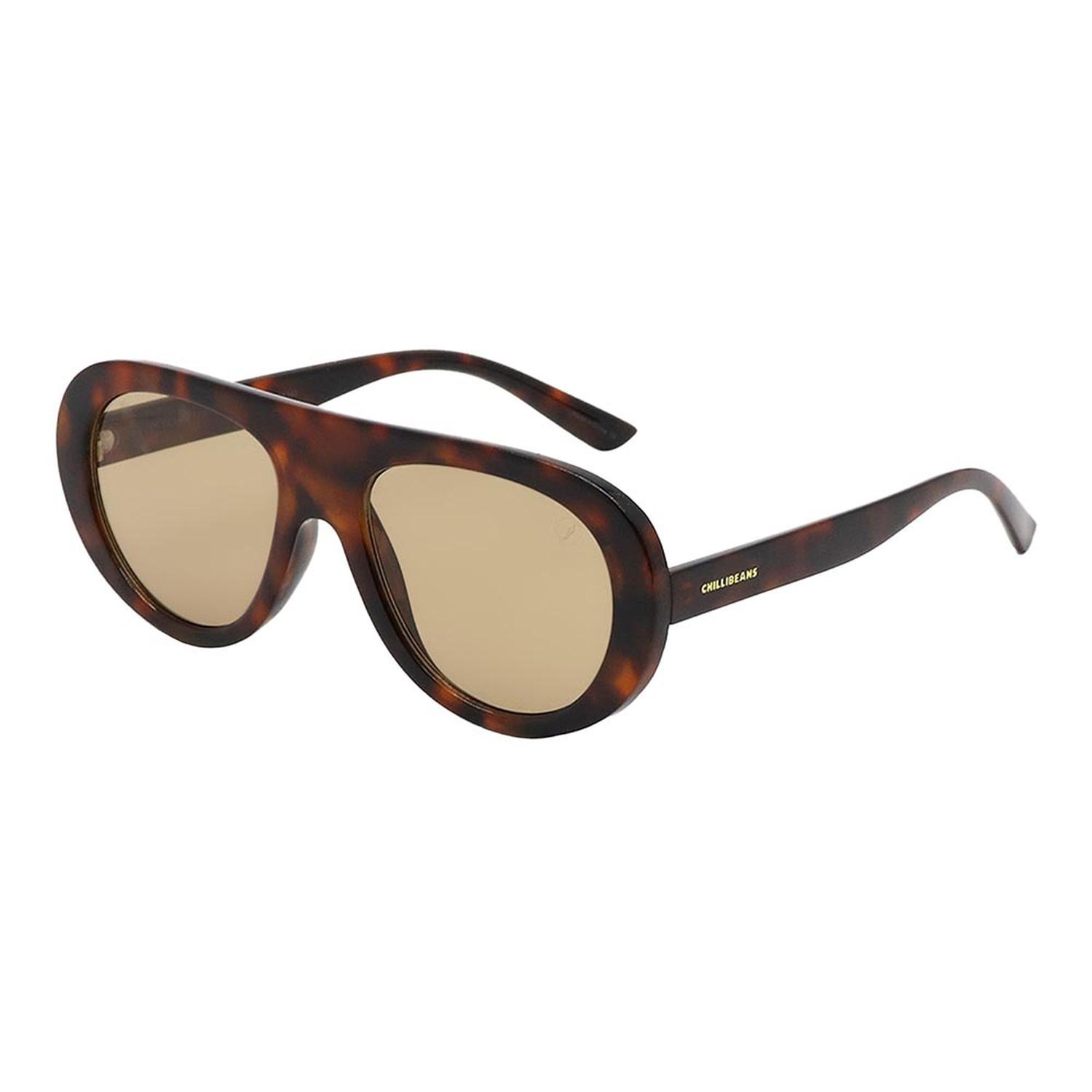 LENTES DE SOL CHILLI BEANS TREND VERMELHA CUADRADO MUJER TAMAÑO T/U - 1