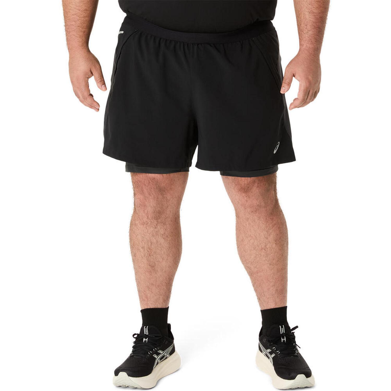 SHORT ASICS ROAD 2N1 5IN SHORT HOMBRE - 1