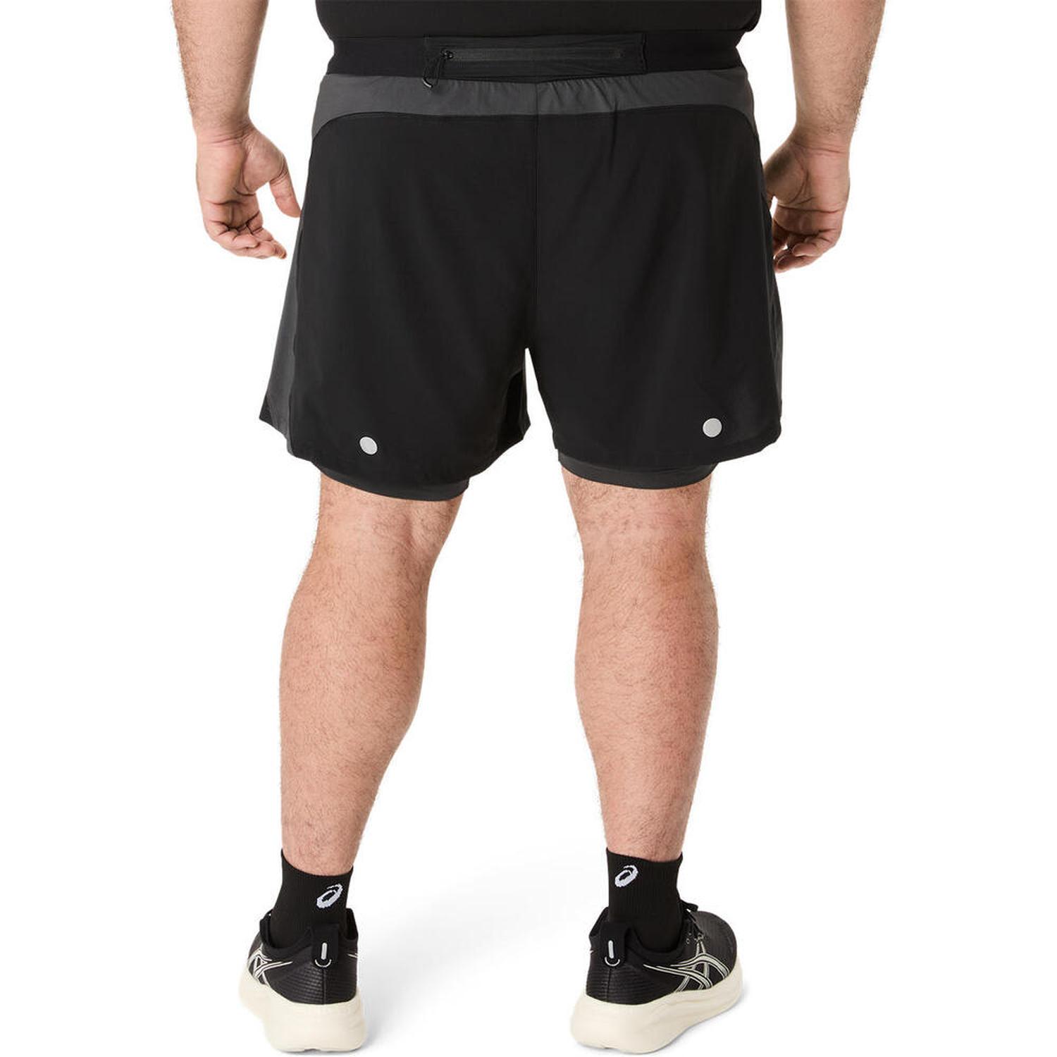 SHORT ASICS ROAD 2N1 5IN SHORT HOMBRE - 2