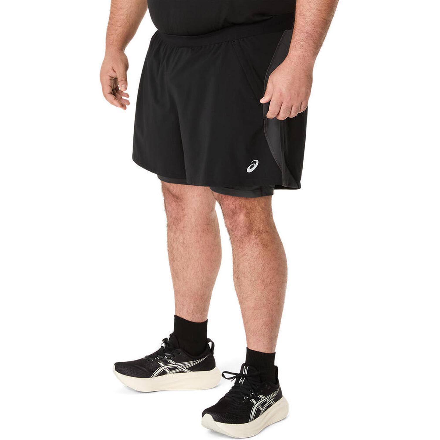 SHORT ASICS ROAD 2N1 5IN SHORT HOMBRE - 3