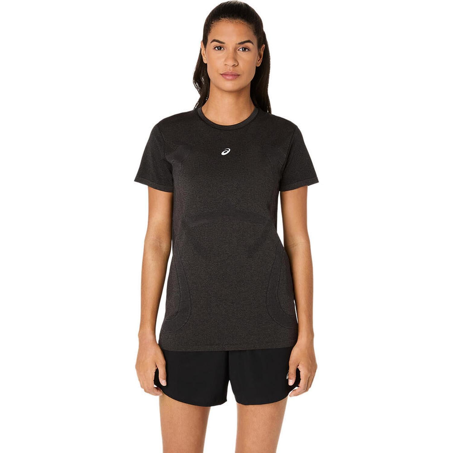 POLO ASICS ROAD SEAMLESS SS TOP MUJER - 1