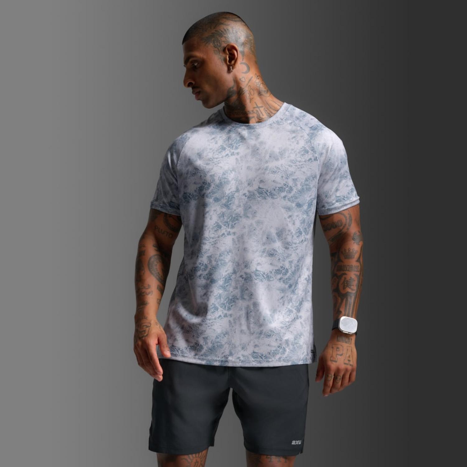 POLO 2XU AERO MESH TEE HOMBRE - 1