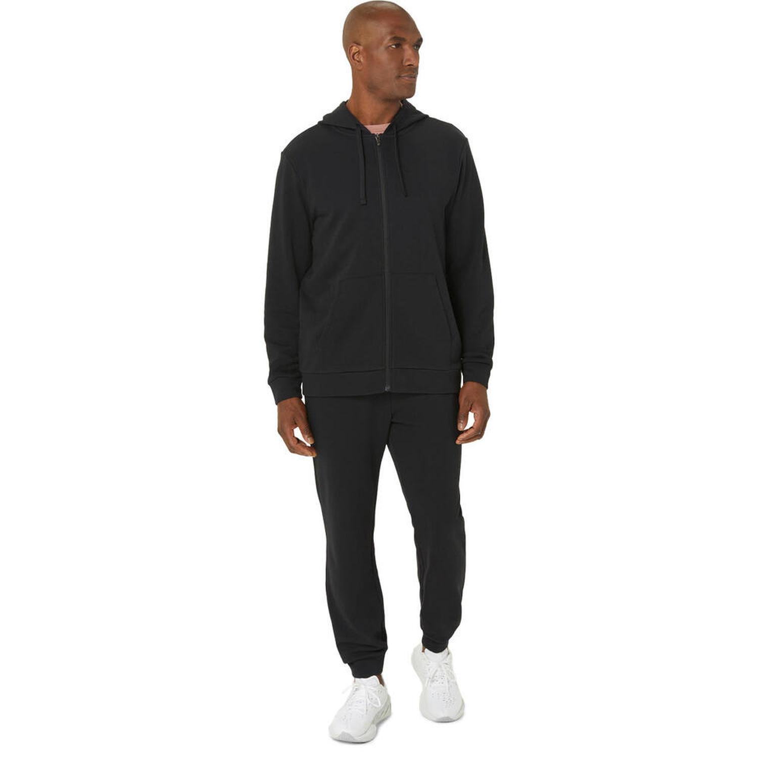 CASACA ASICS SWEAT FULL ZIP HOODIE HOMBRE - 1