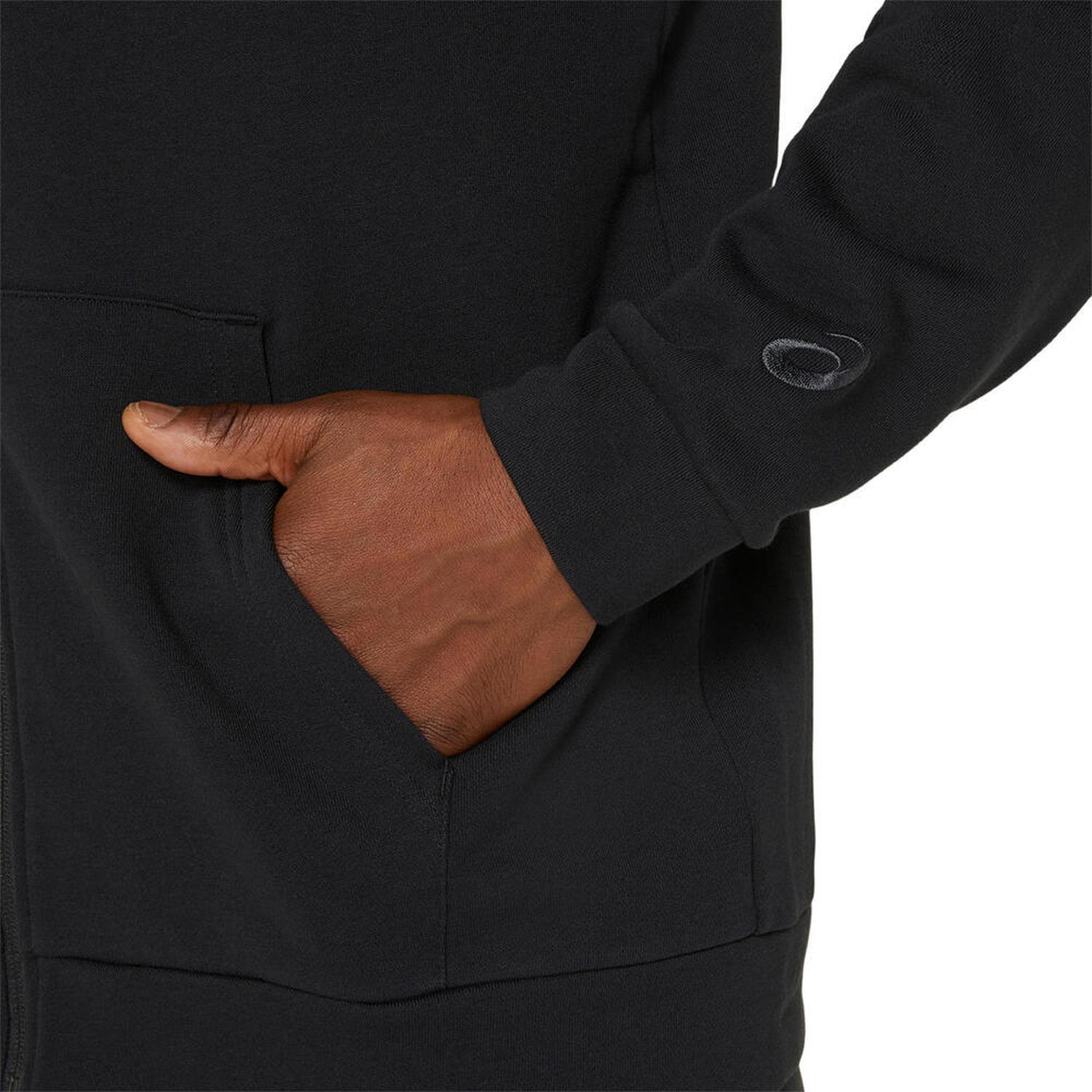 CASACA ASICS SWEAT FULL ZIP HOODIE HOMBRE - 4
