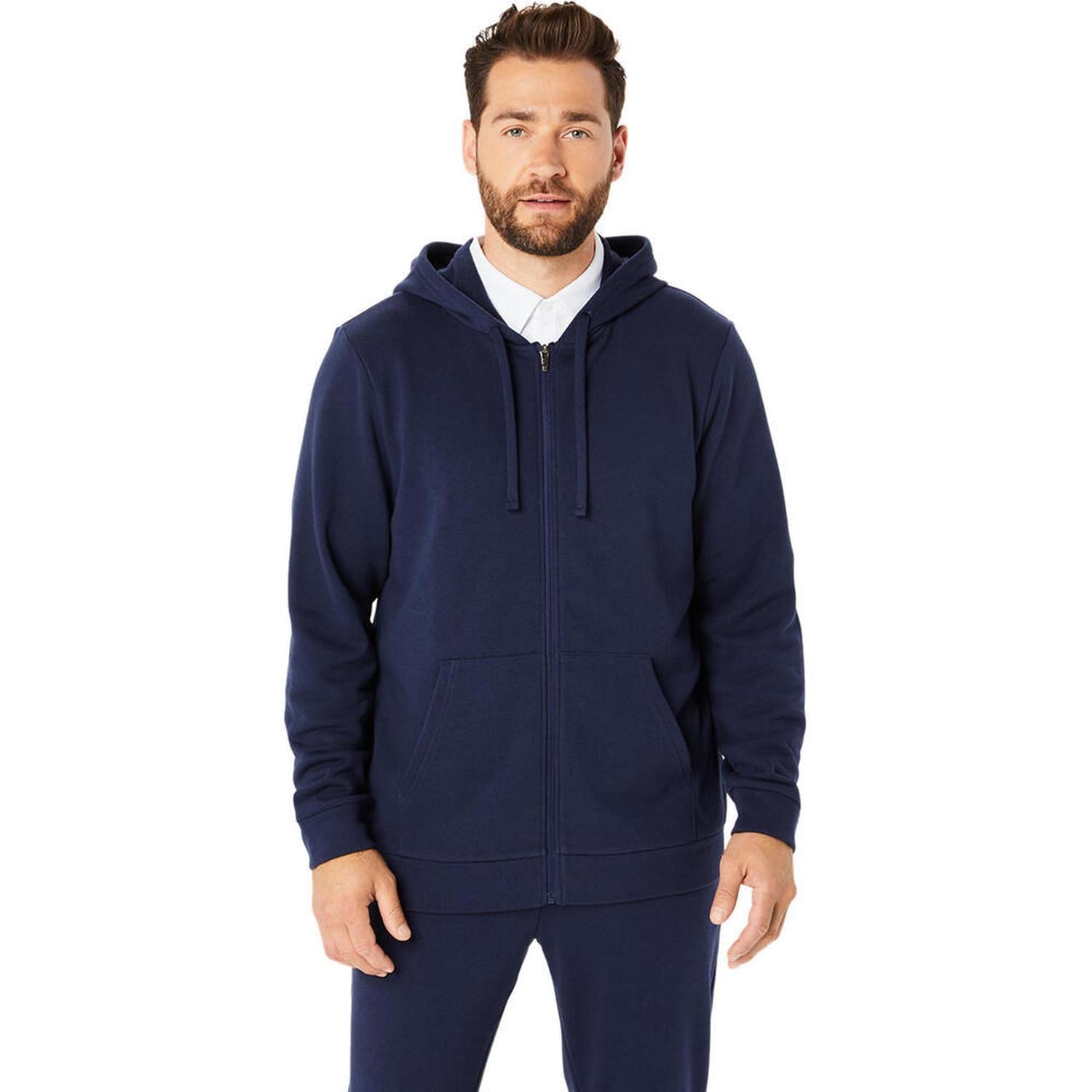 CASACA ASICS SWEAT FULL ZIP HOODIE HOMBRE - 1