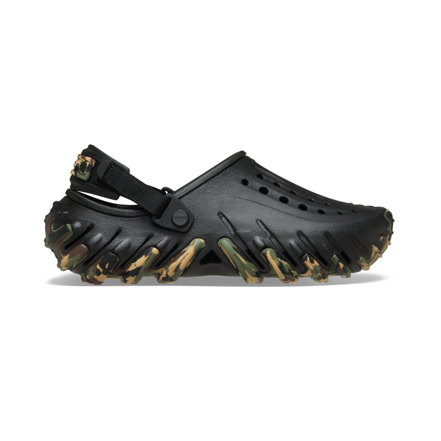 ZUECOS CROCS ECHO CAMO RO CLOG UNISEX - 1