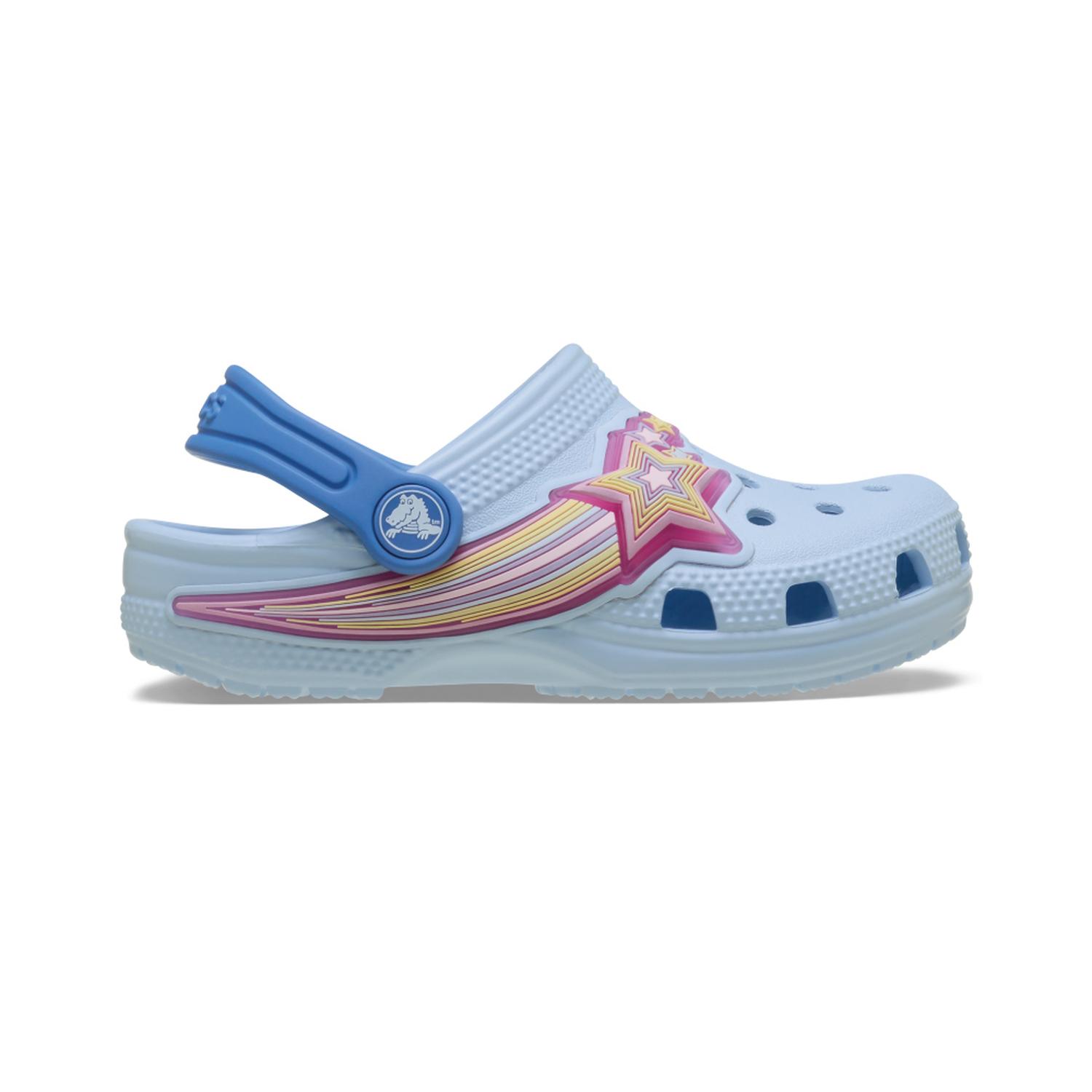 ZUECOS CROCS CLASSIC STAR LIGHTS CLOG T NIÑOS - 1