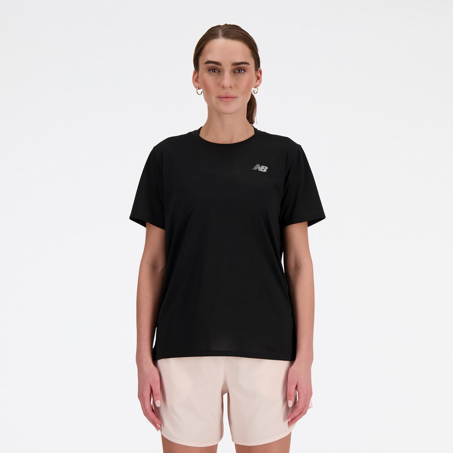 POLO NEW BALANCE SPORT ESSENTIALS T-SHIRT MUJER - 1