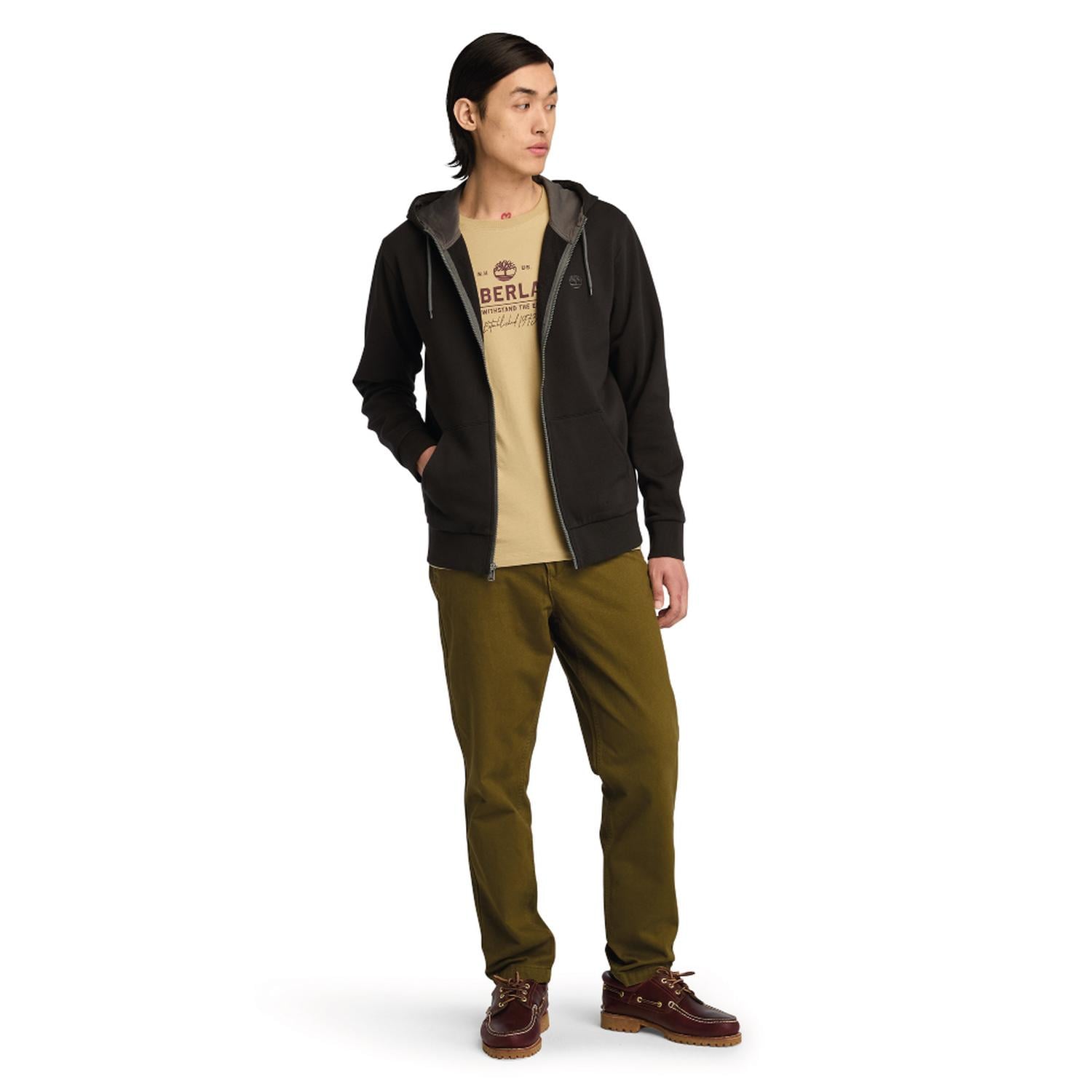 CASACA TIMBERLAND OYSTER RIVER CHEST LOGO HOMBRE HOMBRE - 2