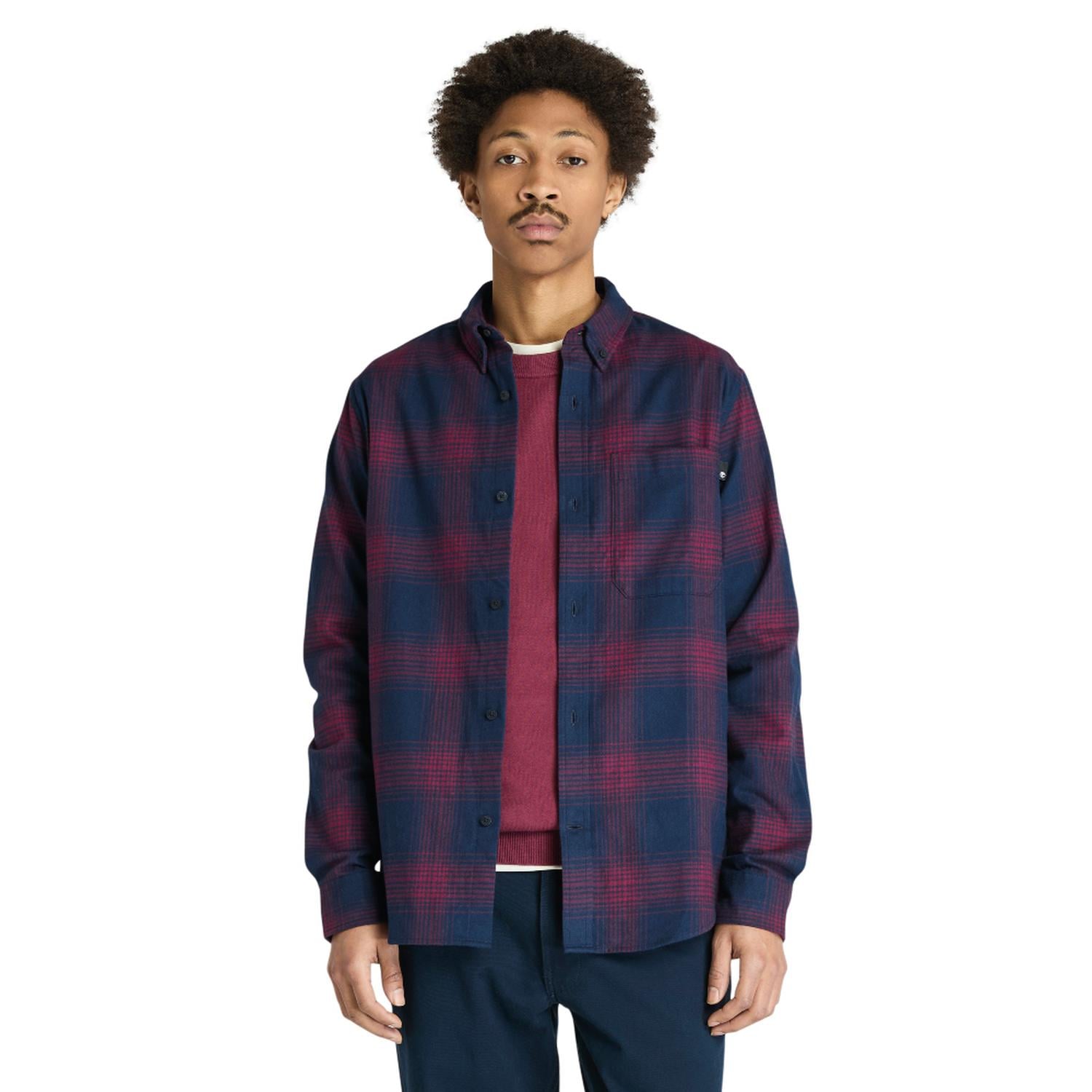 CAMISA TIMBERLAND HEAVY FLANNEL CHECK SHIRT HOMBRE - 1