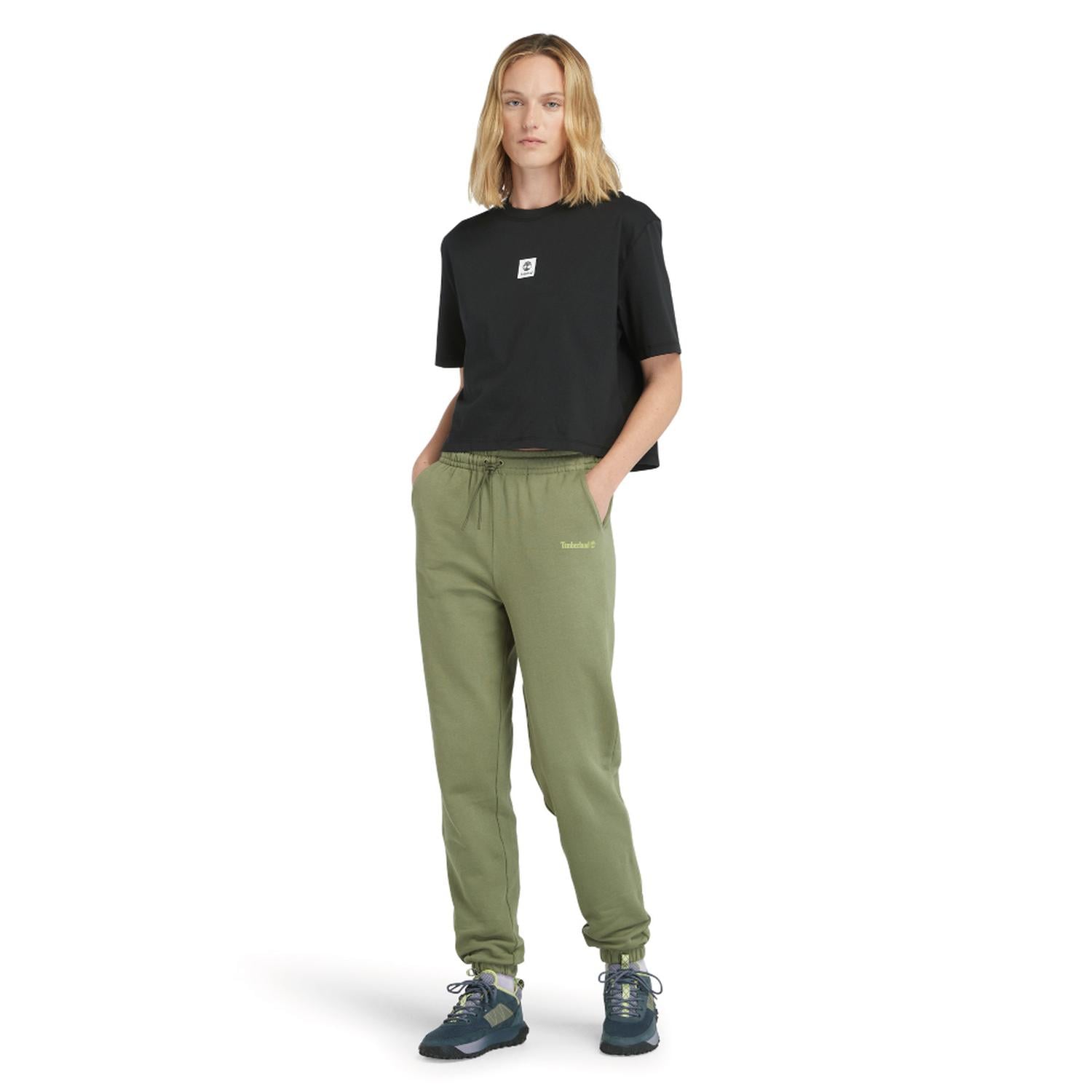 POLO TIMBERLAND STACK LOGO SHORT-SLEEVE TEE MUJER - 2