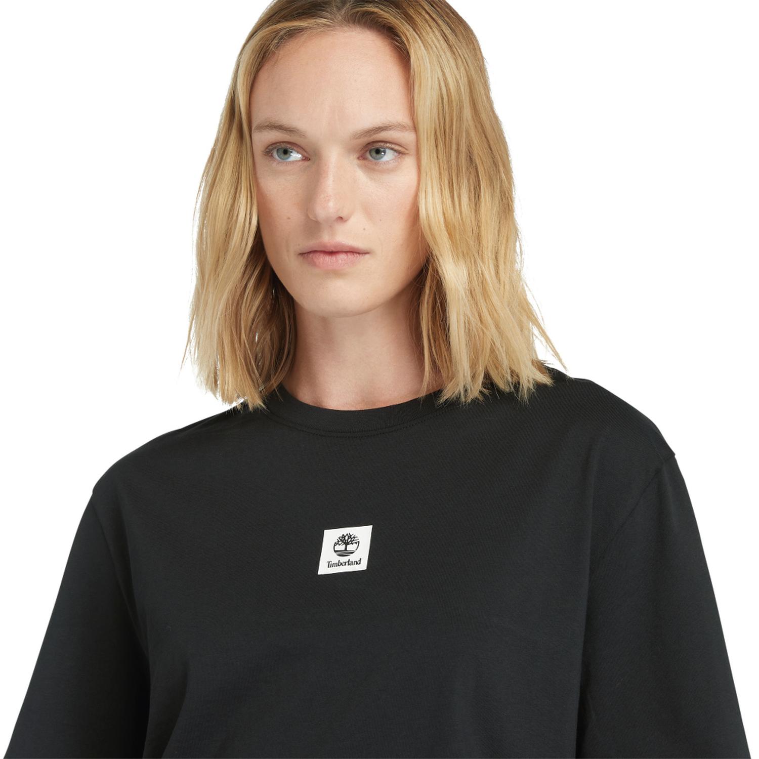 POLO TIMBERLAND STACK LOGO SHORT-SLEEVE TEE MUJER - 3