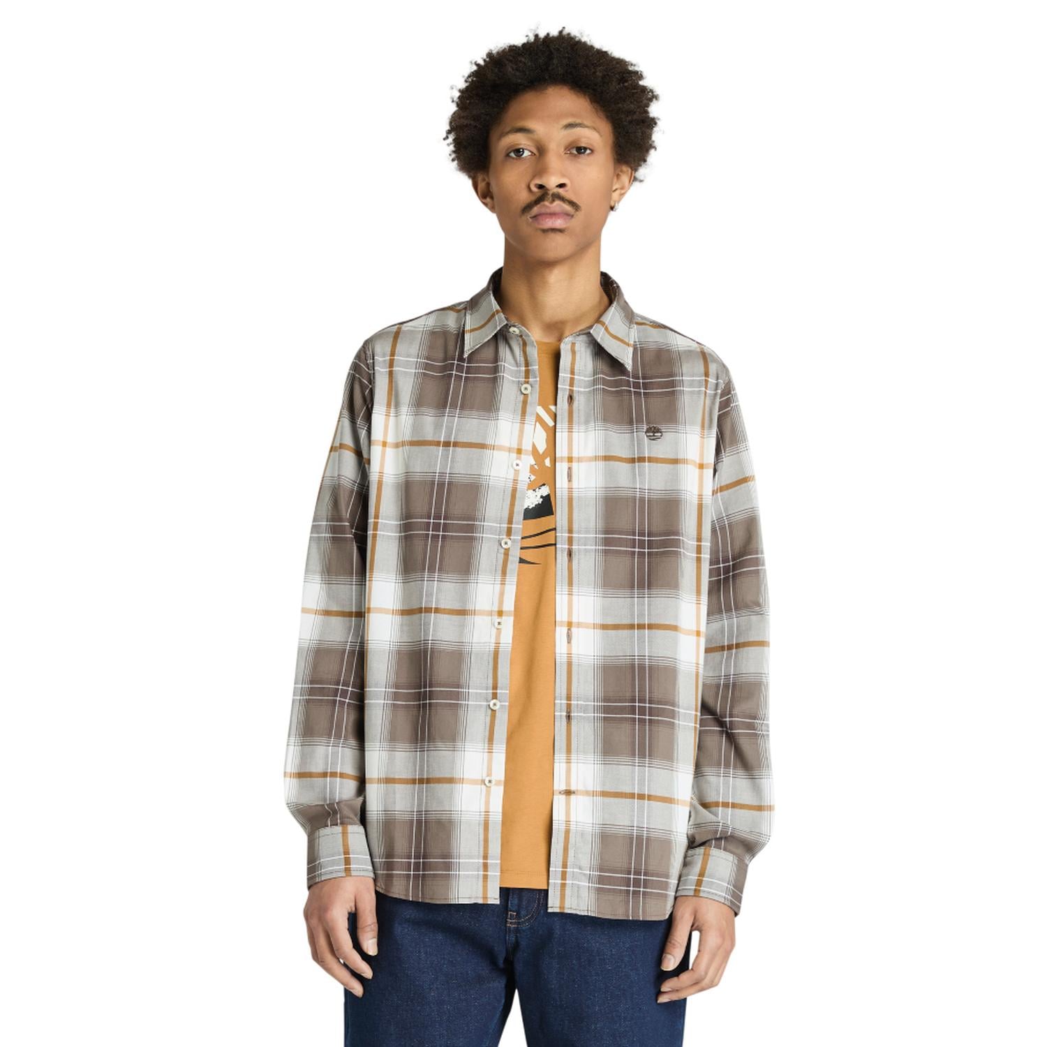 CAMISA TIMBERLAND PEACHED TWILL CHECK HOMBRE HOMBRE - 1