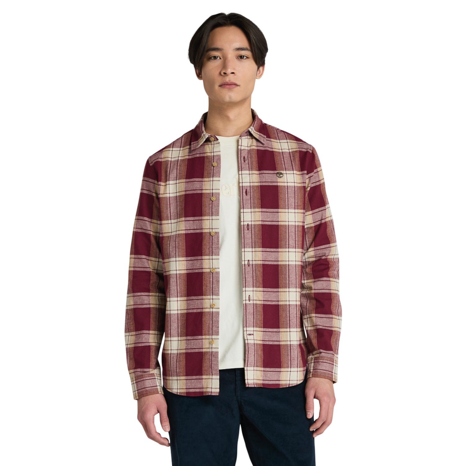CAMISA TIMBERLAND HERRINGBONE FLANNEL CHECK HOMBRE HOMBRE - 1