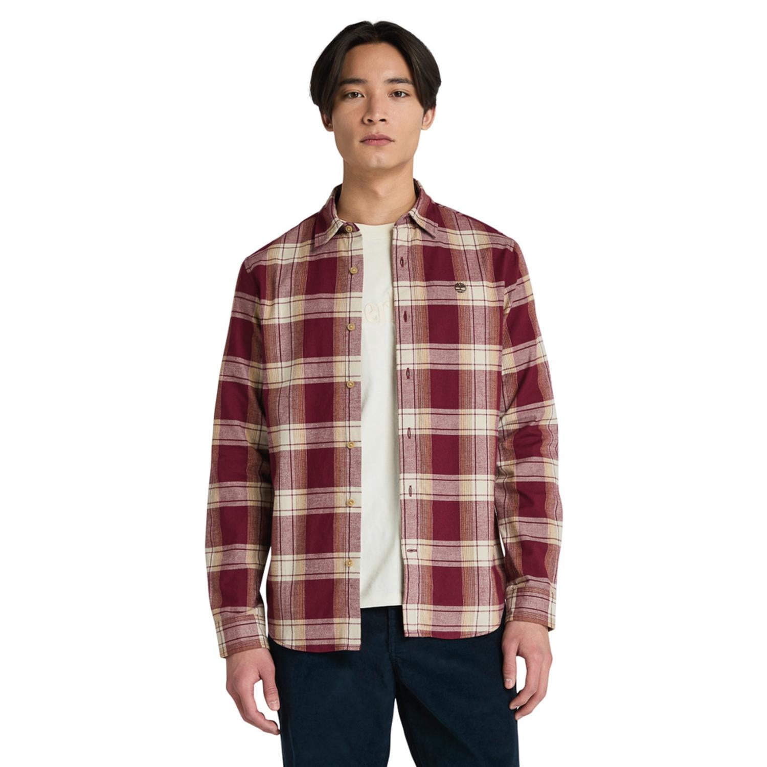 CAMISA TIMBERLAND HERRINGBONE FLANNEL CHECK HOMBRE HOMBRE - 1