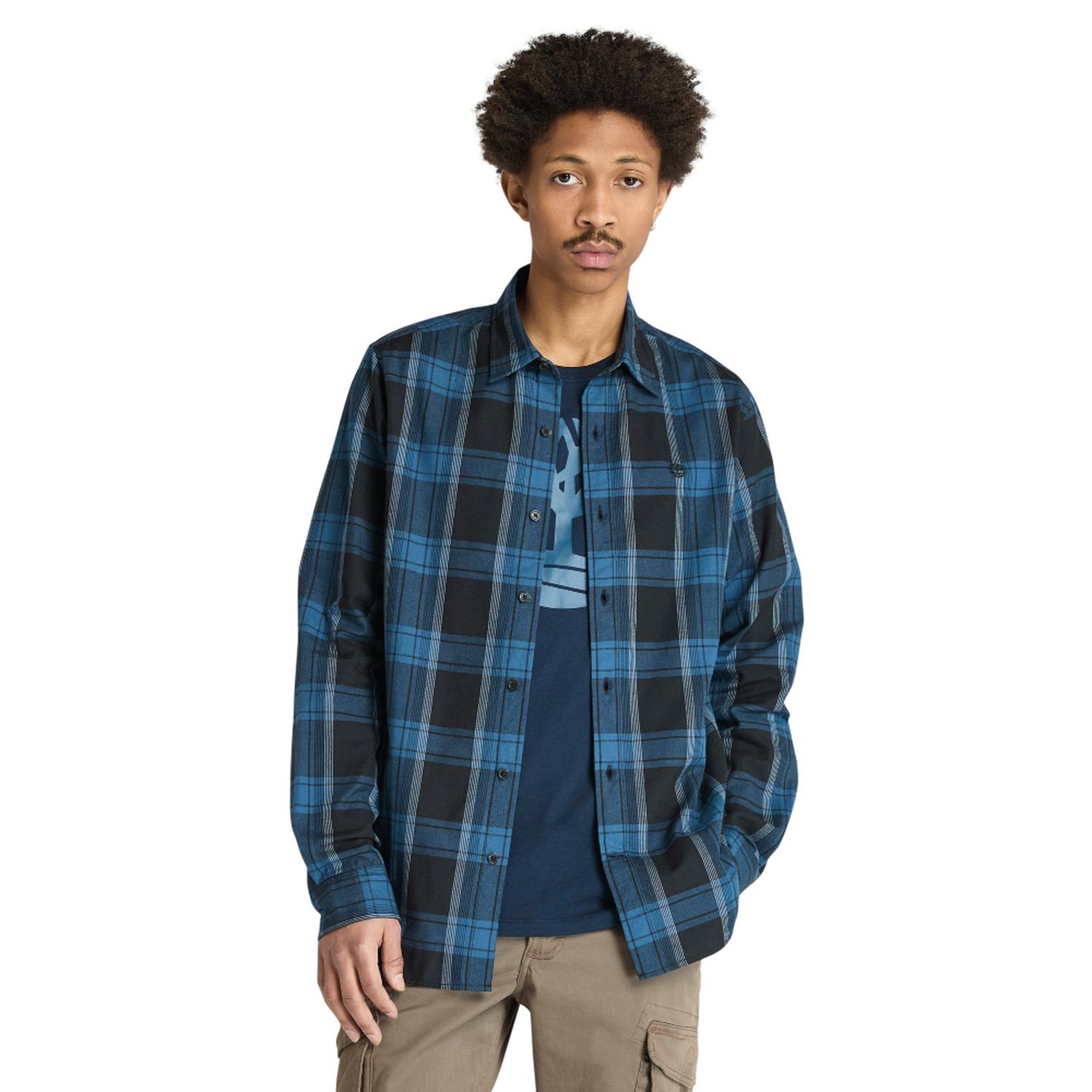 CAMISA TIMBERLAND HERRINGBONE FLANNEL CHECK HOMBRE HOMBRE - 1