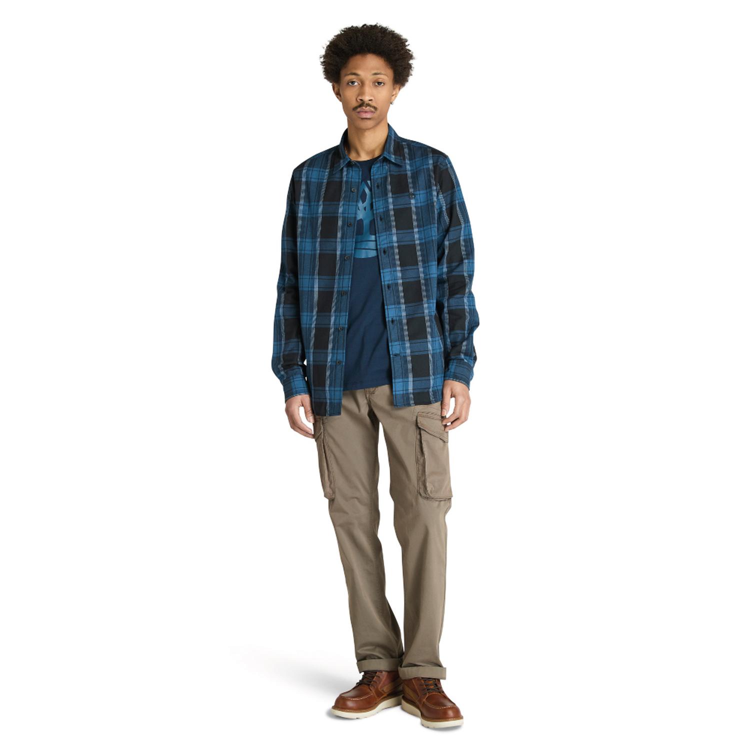 CAMISA TIMBERLAND HERRINGBONE FLANNEL CHECK HOMBRE HOMBRE - 2