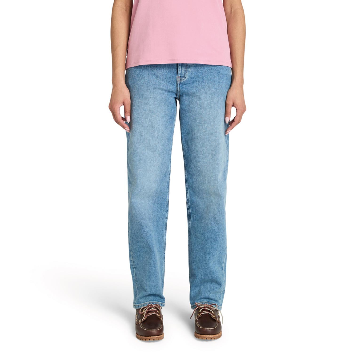 PANTALON TIMBERLAND STRAIGHT DENIM PANTS MUJER - 1