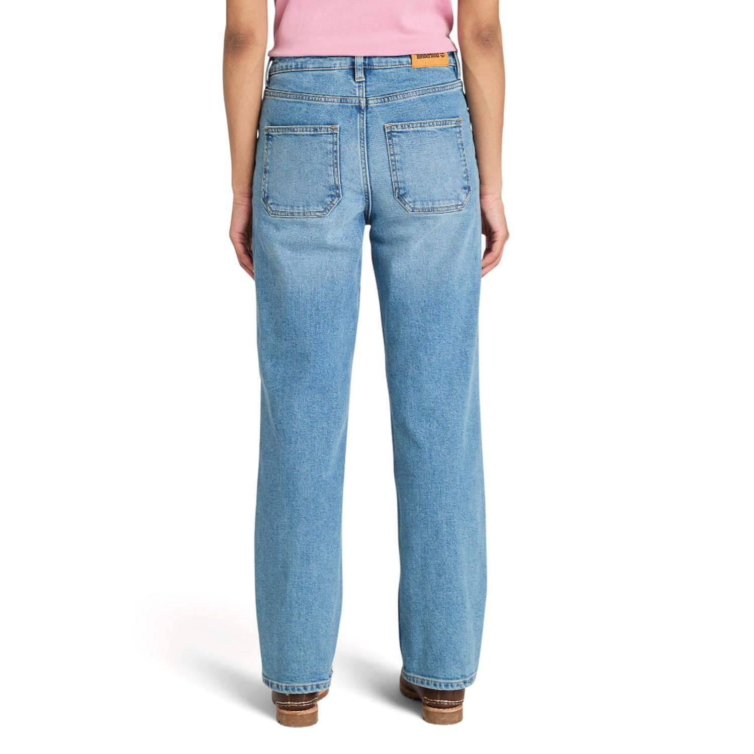 PANTALON TIMBERLAND STRAIGHT DENIM PANTS MUJER - 3