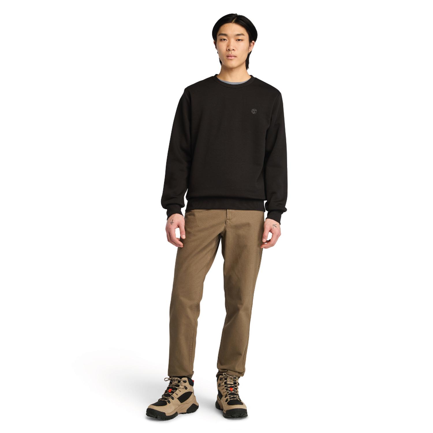 POLERA TIMBERLAND OYSTER RIVER CHEST LOGO BRUSHBACK CREW NECK HOMBRE - 2
