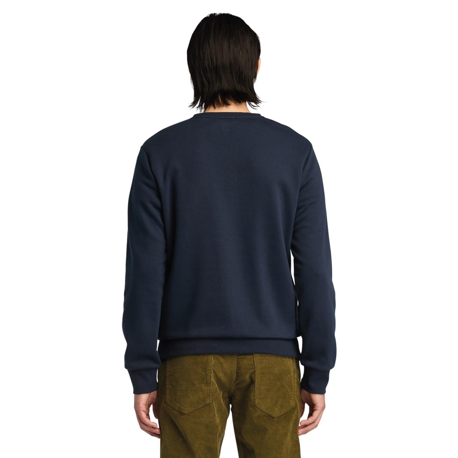 POLERA TIMBERLAND OYSTER RIVER CHEST LOGO BRUSHBACK CREW NECK HOMBRE - 3