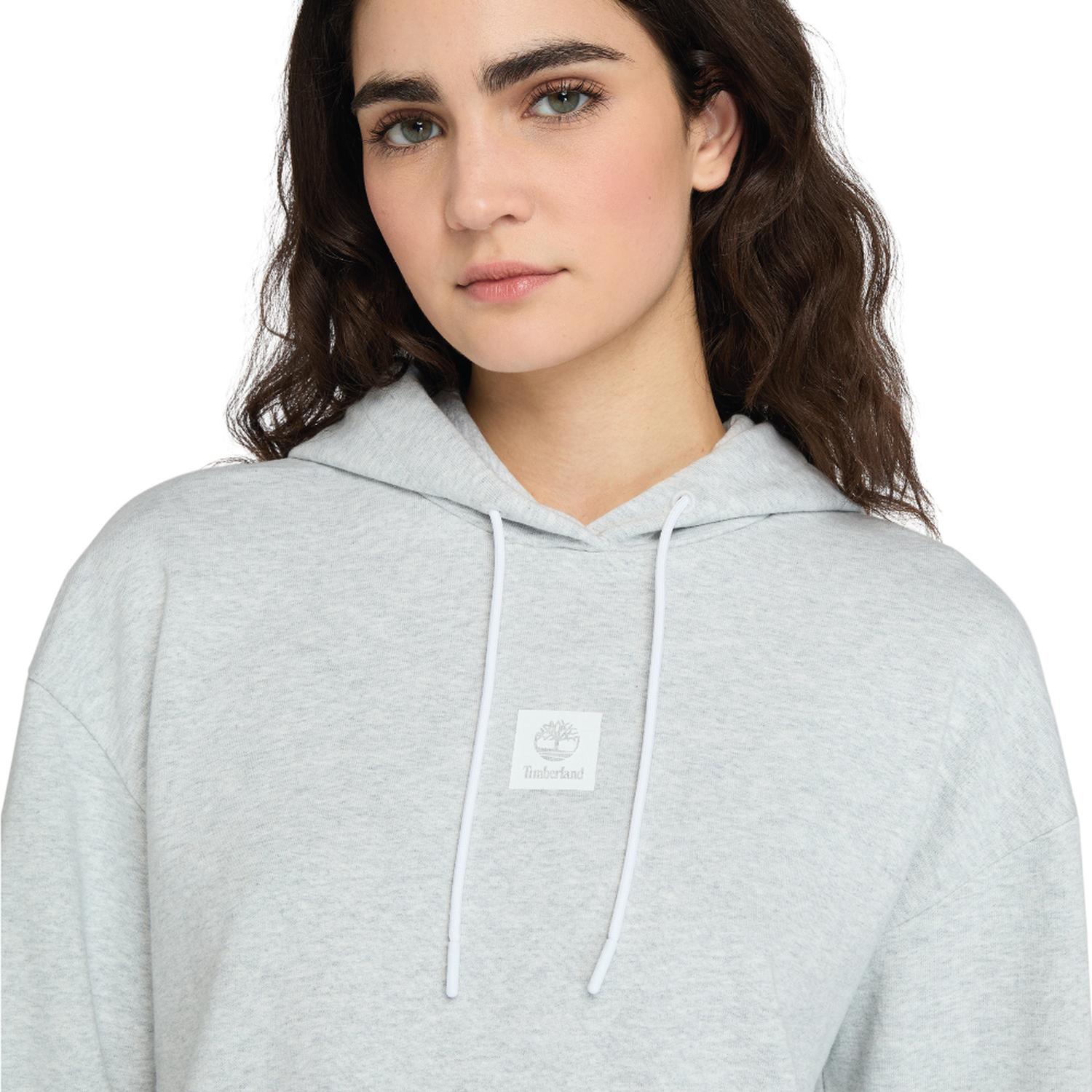 POLERA TIMBERLAND STACK LOGO LOOP BACK HOODIE MUJER - 3