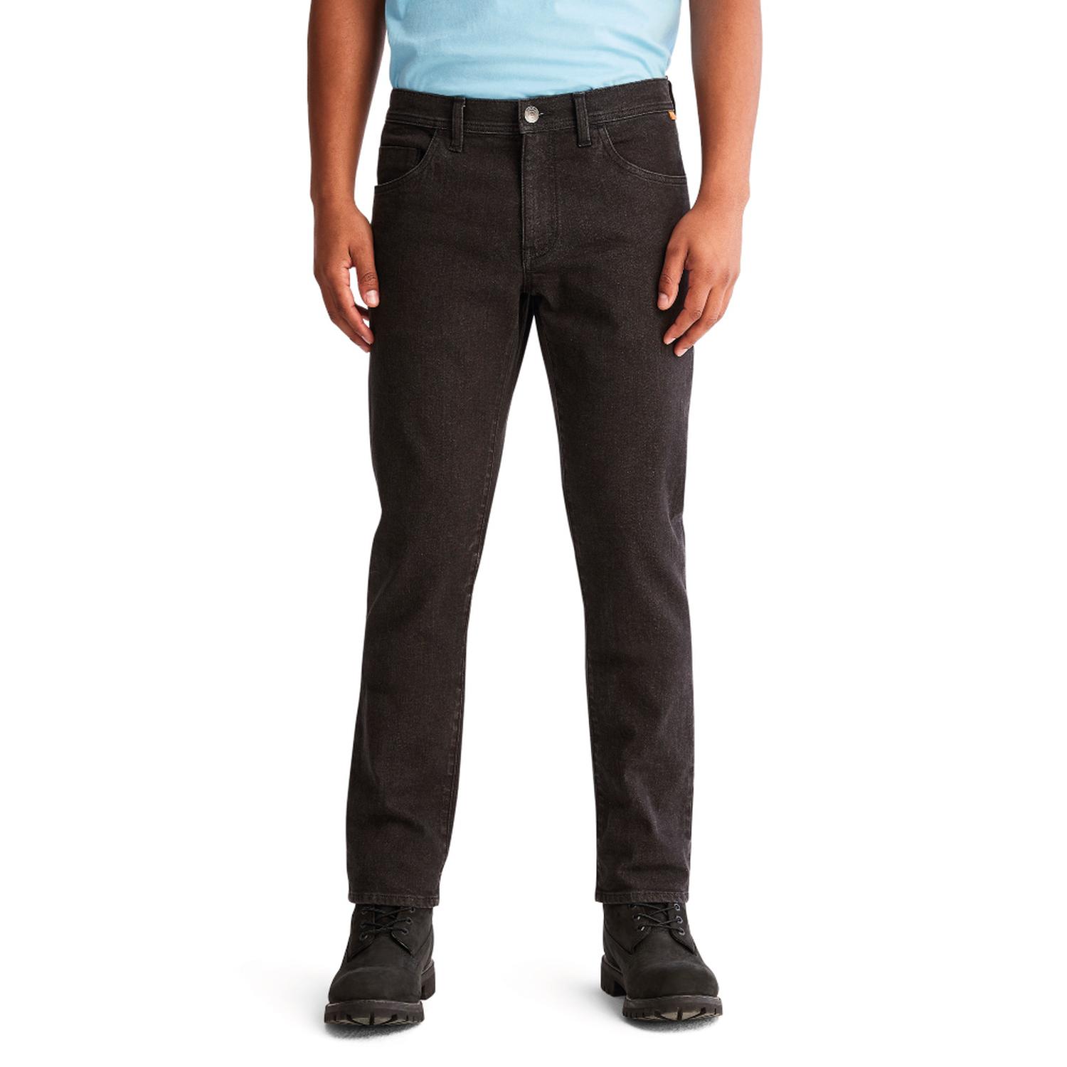 PANTALON TIMBERLAND STRETCH BLACK DENIM PANT HOMBRE - 1