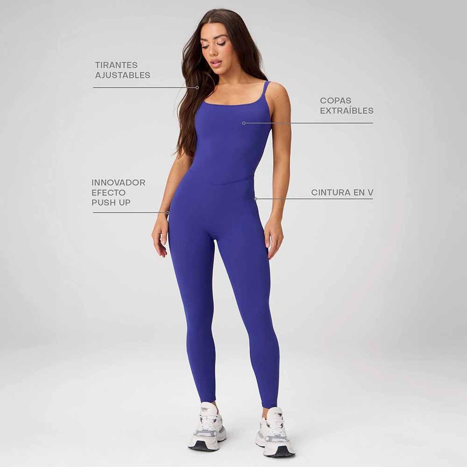 ENTERIZO FABLETICS PURELUXE BUTT SCRUNCH JUMPSUIT MUJER - 3