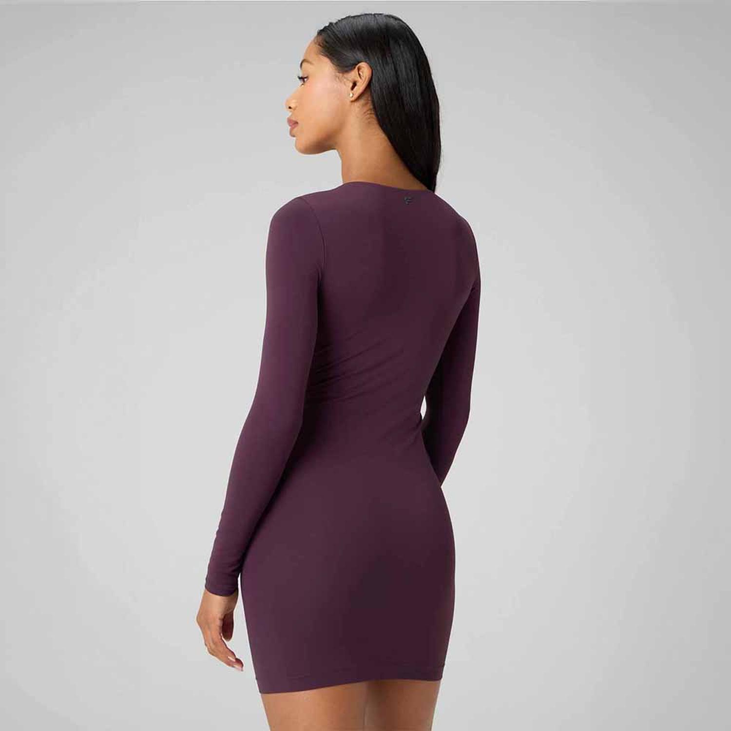 VESTIDO FABLETICS SEAMLESS LONG-SLEEVE MINI DRESS MUJER - 4