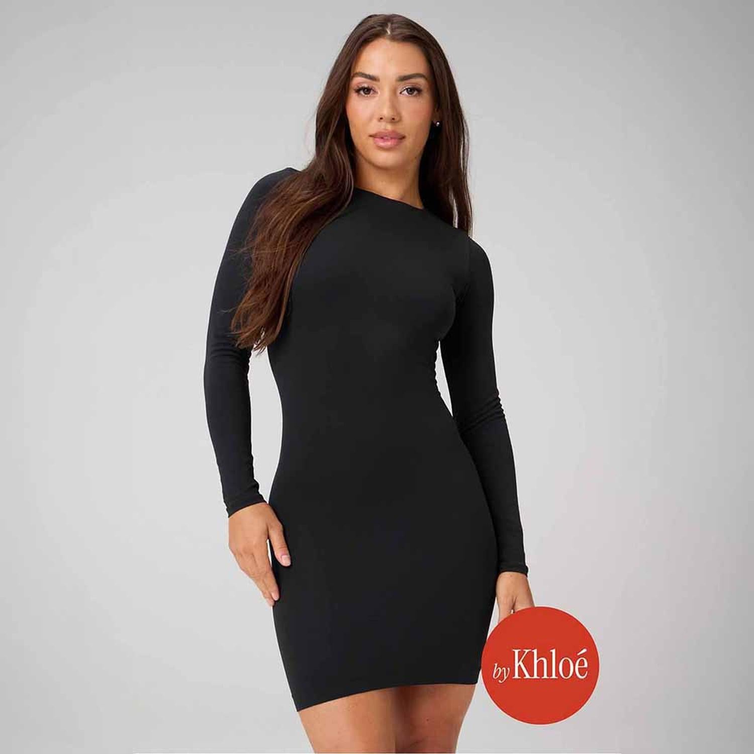 VESTIDO FABLETICS SEAMLESS LONG-SLEEVE MINI DRESS MUJER - 1