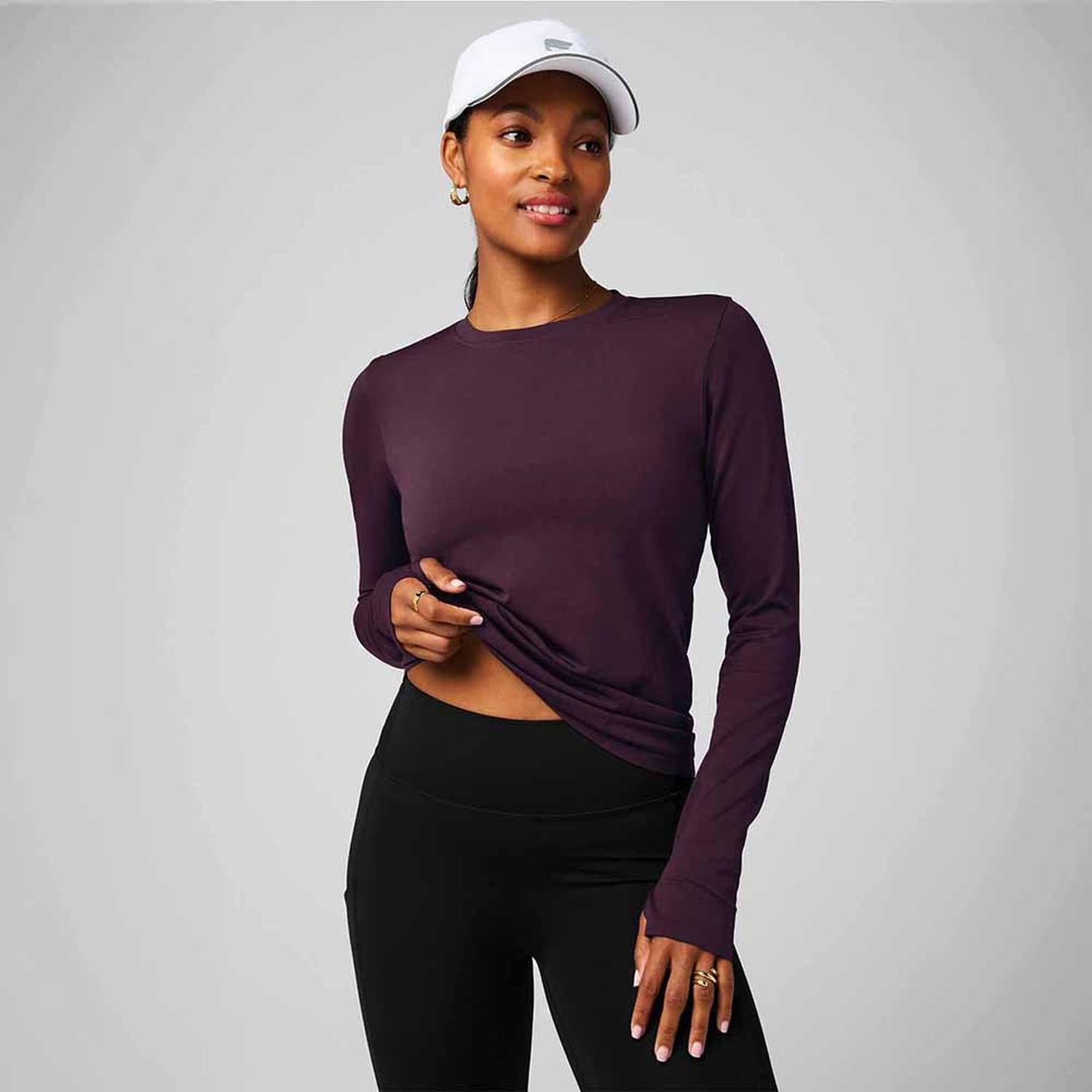 POLO FABLETICS FEATHER TECH+ LONG-SLEEVE TOP MUJER - 1